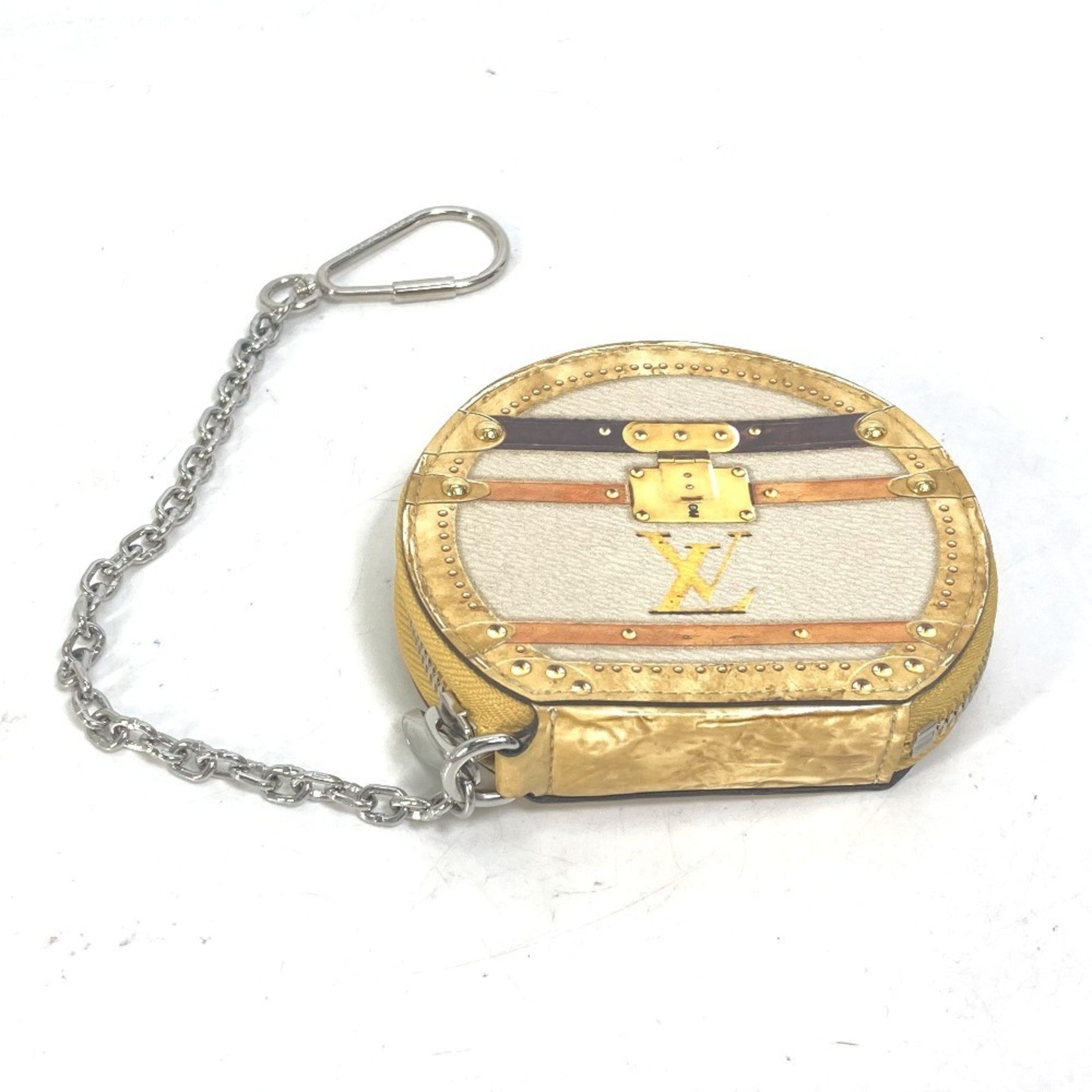 Louis Vuitton Micro Boite Chapeau Wallet with Chain, Leather Coin Case, Shinjuku Isetan Exclusive