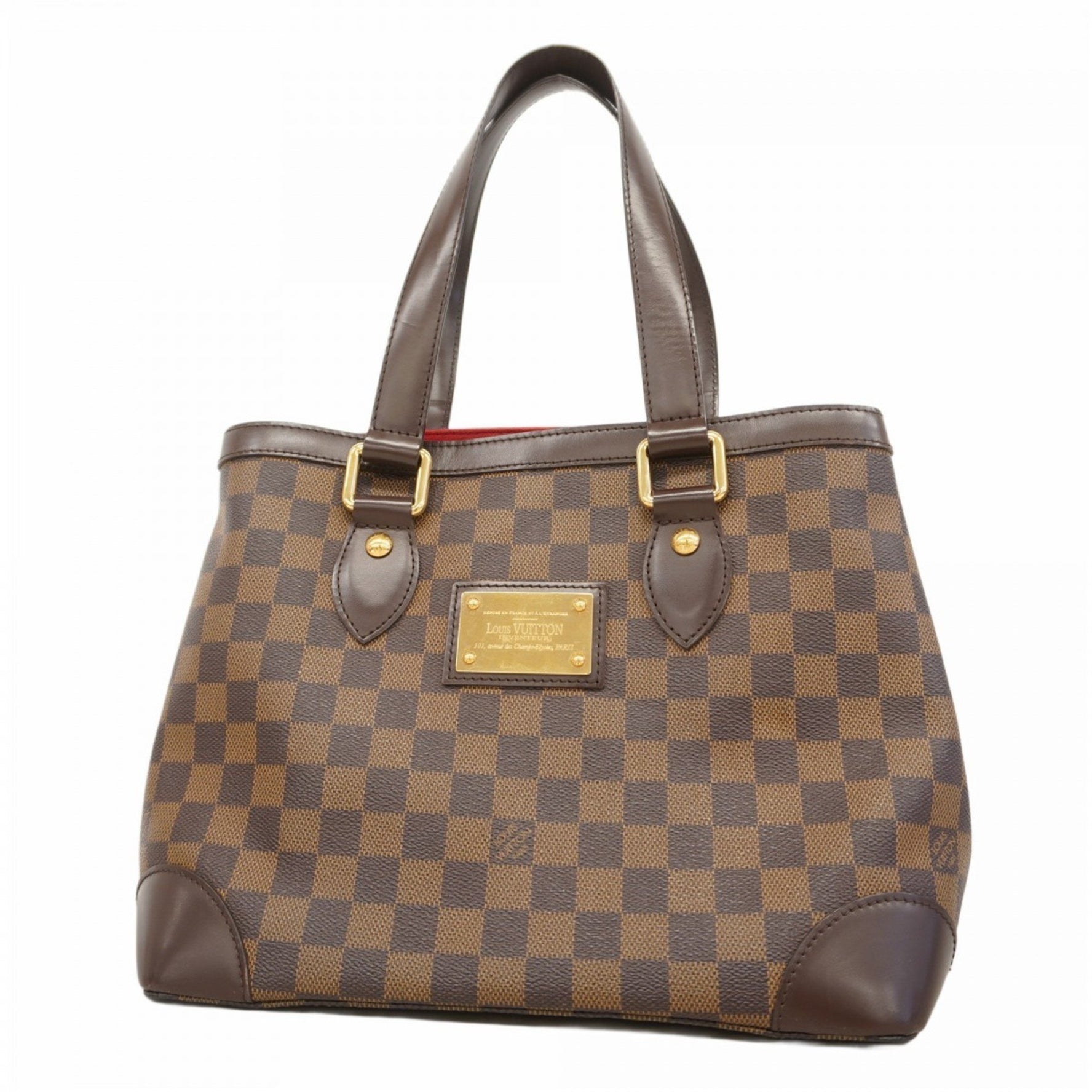 Louis Vuitton Damier Hampstead PM Tote Bag N51205 Ebene for Women