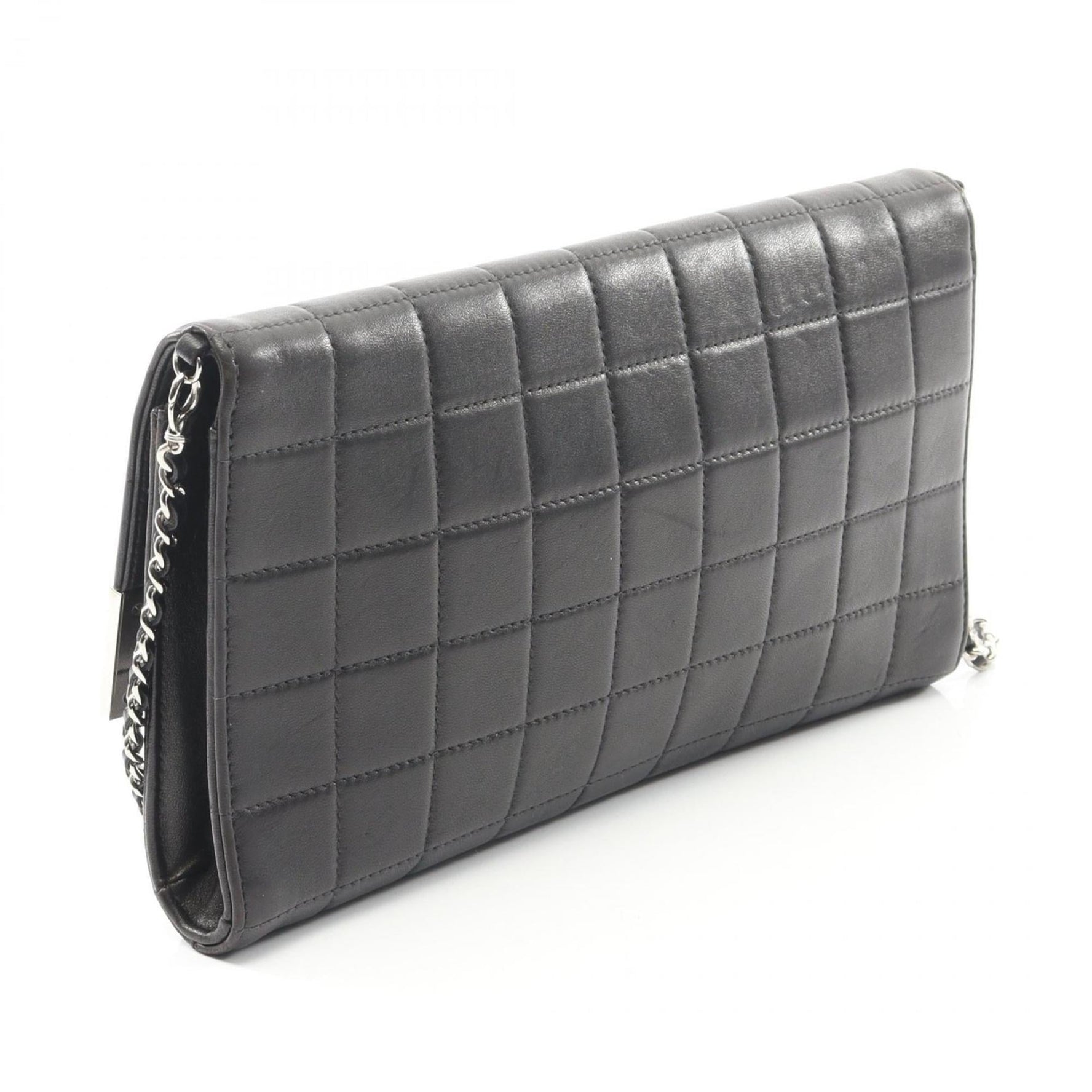 Chanel Chocobar Shoulder Bag, Lambskin Leather