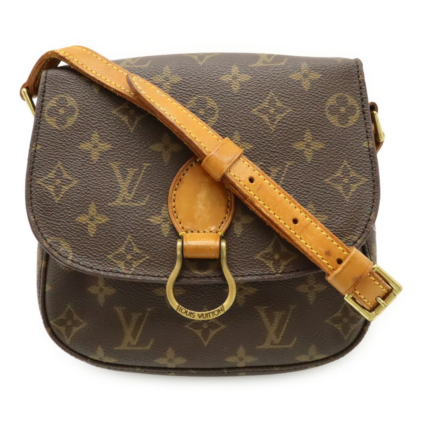 LOUIS VUITTON Monogram Mini Saint-Cloud Shoulder Bag Pochette