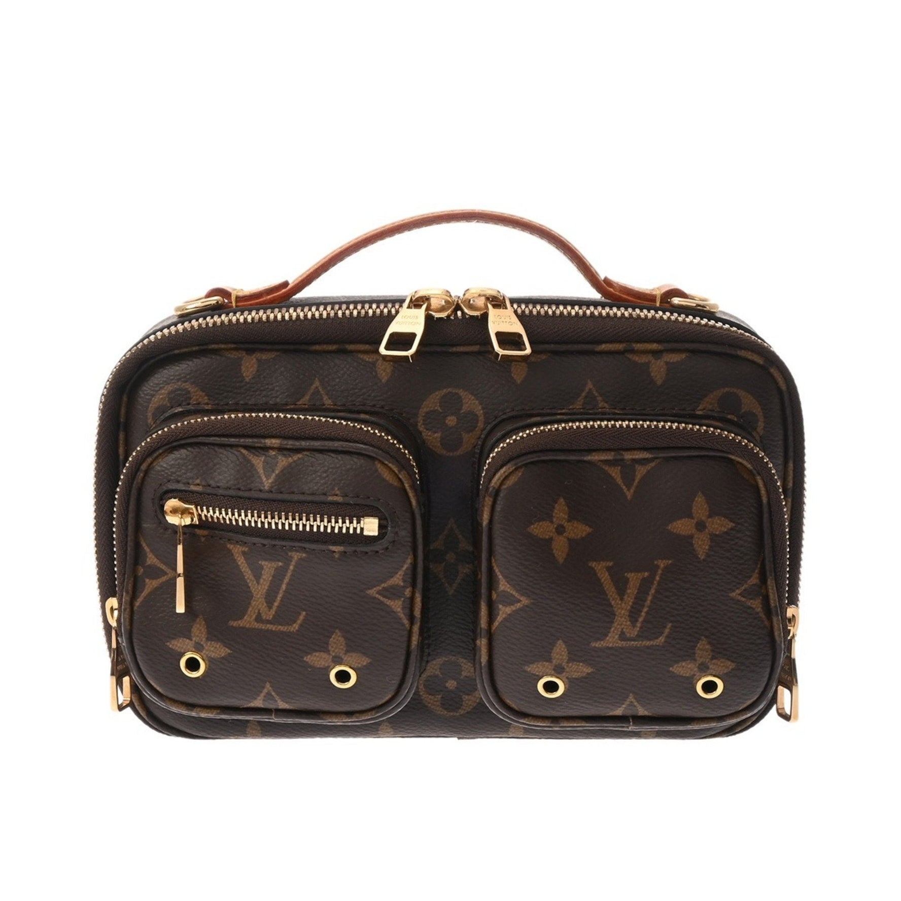 LOUIS VUITTON Monogram Utility Crossbody Bag, Canvas Shoulder Bag