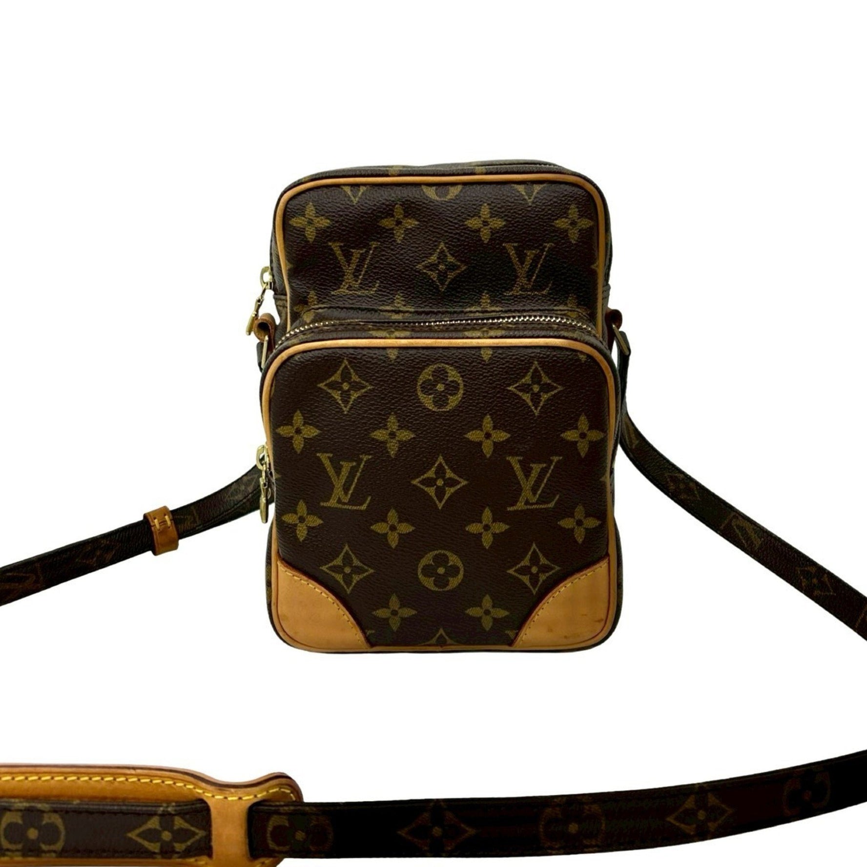 LOUIS VUITTON Amazon Monogram Leather Mini Shoulder Bag/Pochette