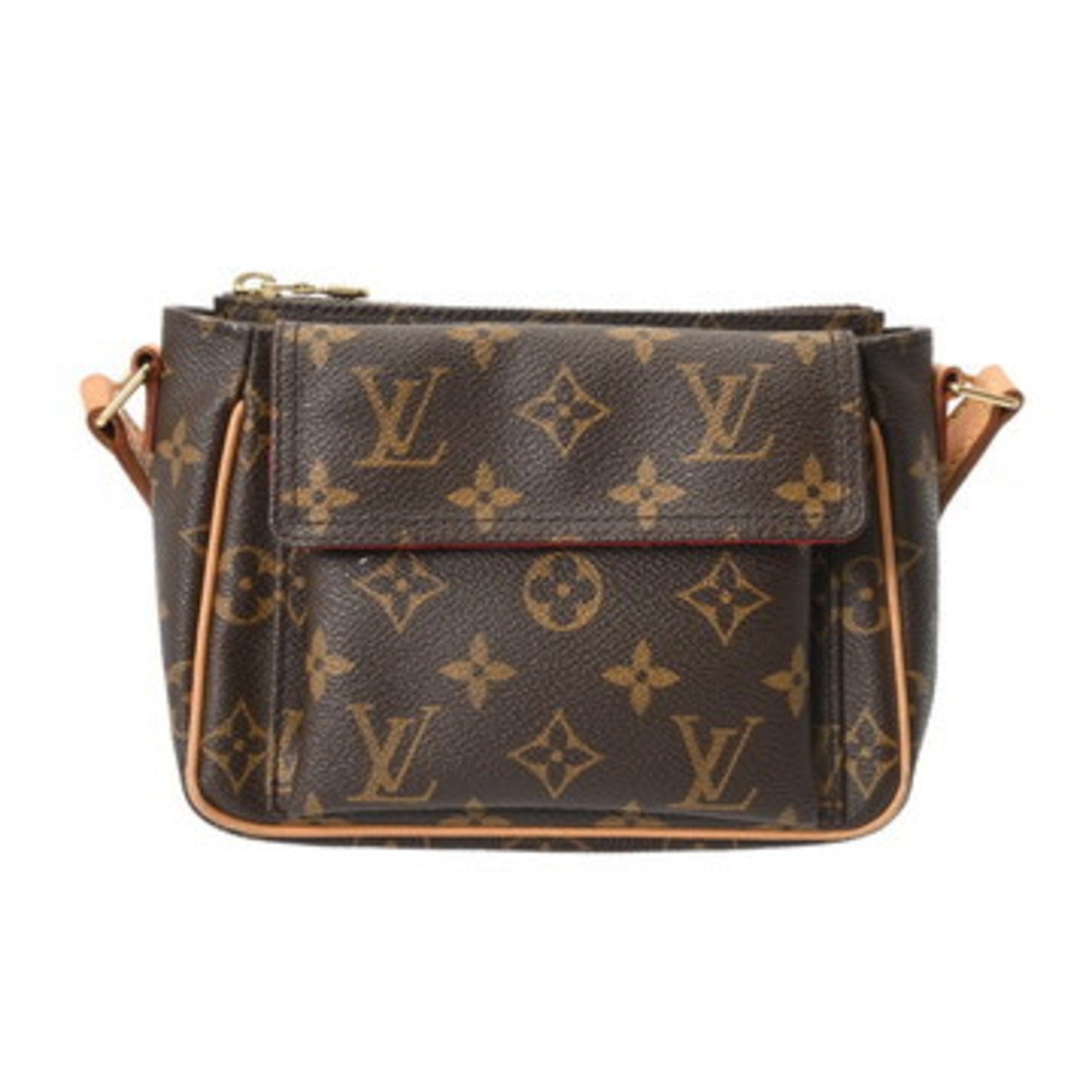 LOUIS VUITTON Monogram Viva Cite PM Canvas Shoulder Bag