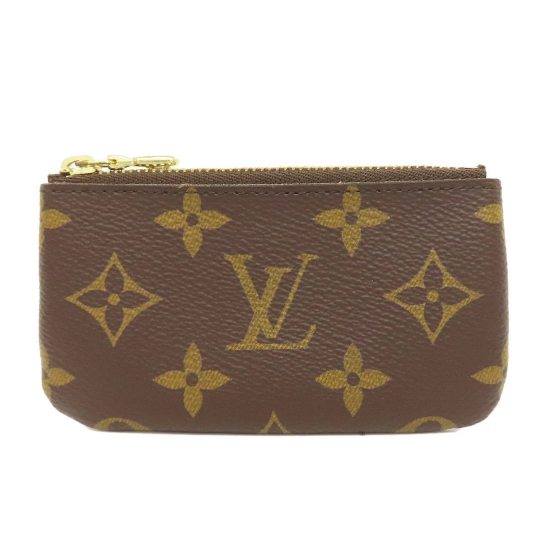 Louis Vuitton Pochette Cle Wallet/Coin Case Canvas