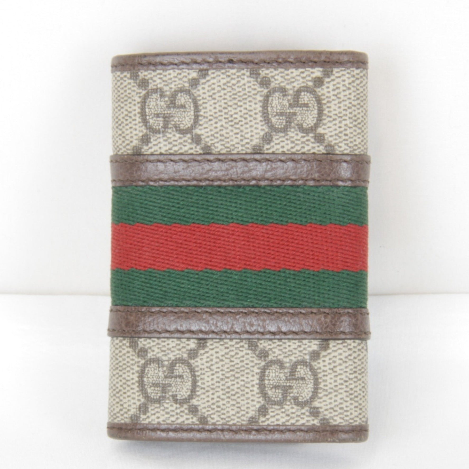 GUCCI Sherry Line Case GG Supreme Canvas