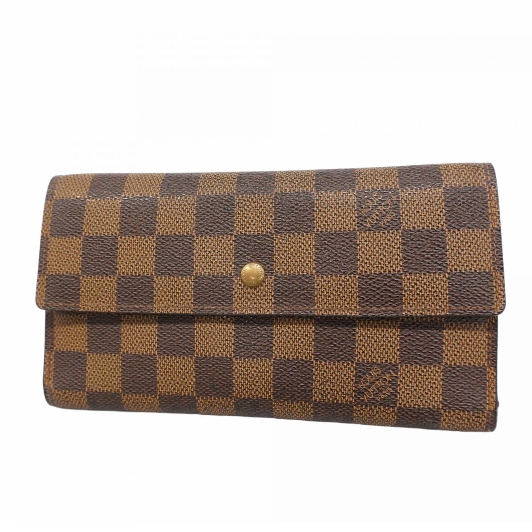 Louis Vuitton Tri-fold Long Wallet Damier Portefeuille International