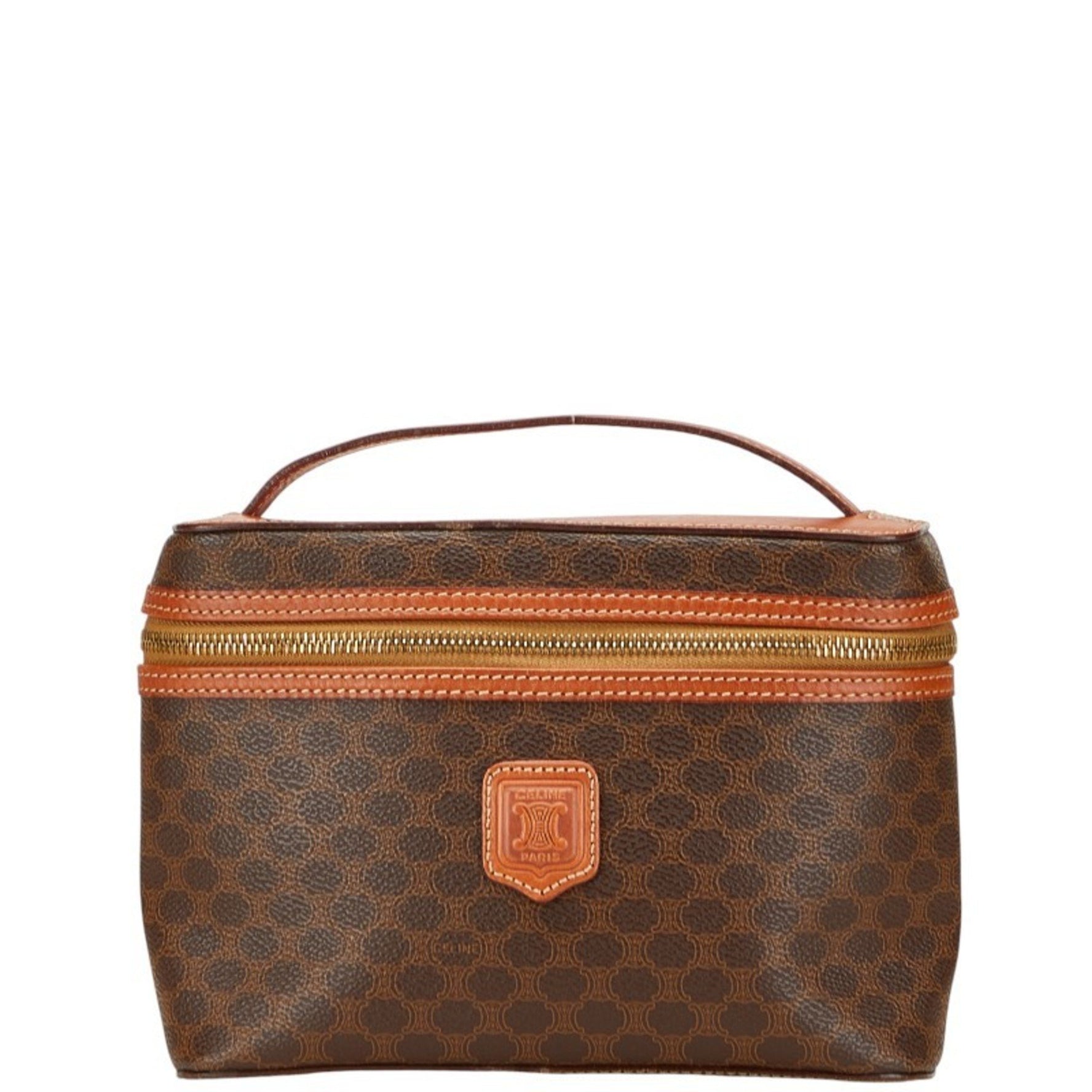 Celine Macadam handbag vanity bag leather