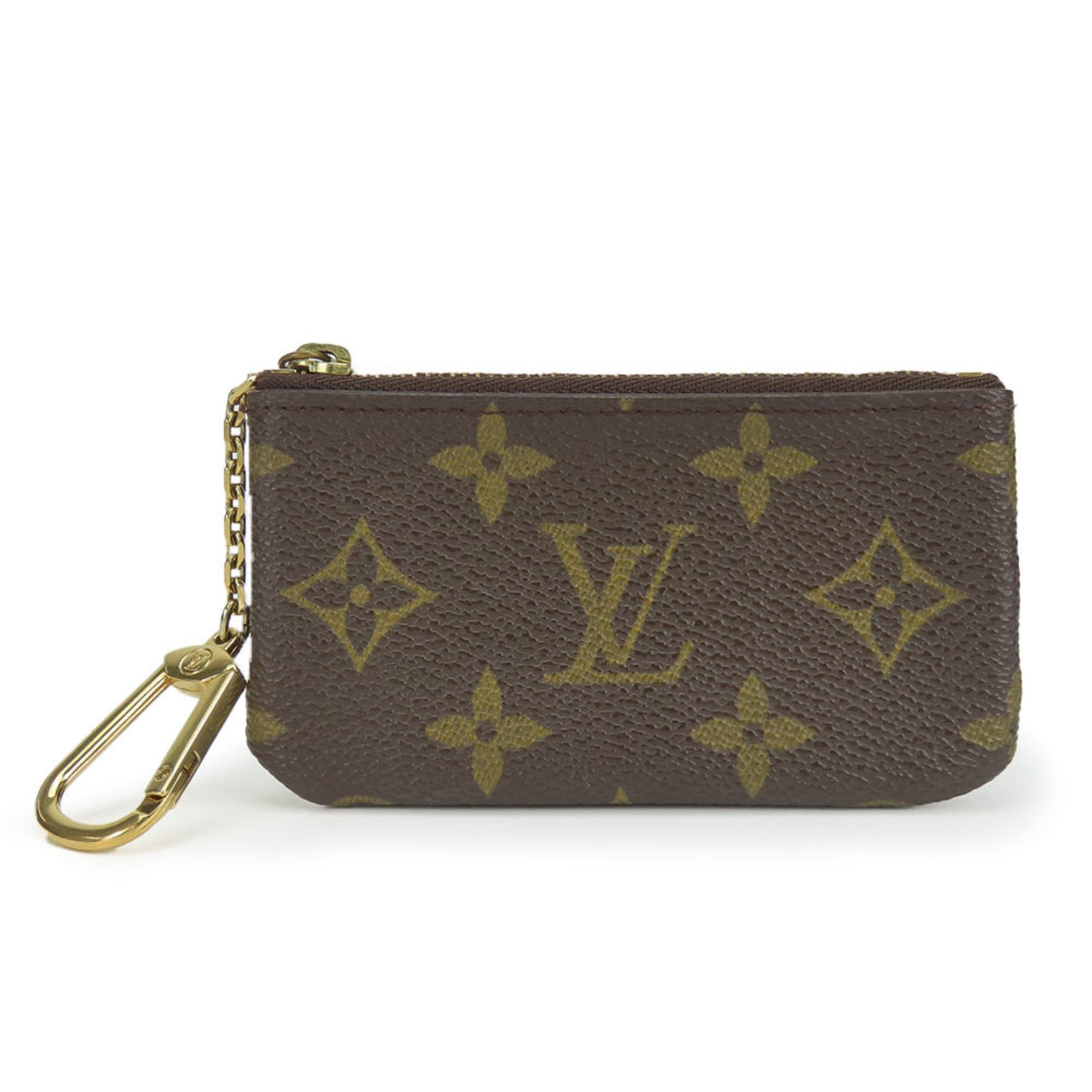 Louis Vuitton Wallet/Coin Case Pochette Cle Monogram Pouch Men's