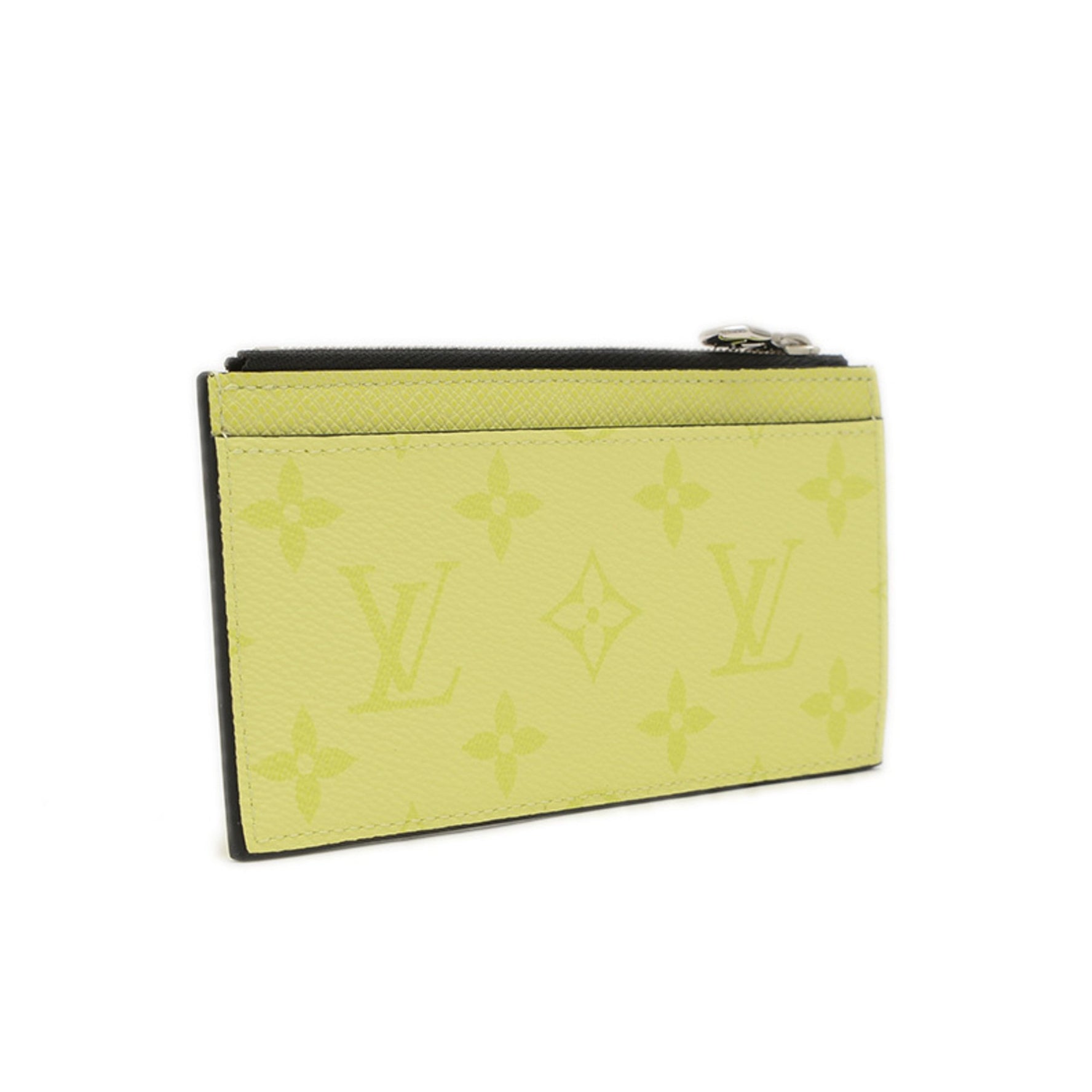 Louis Vuitton Taiga Rama Coin Card Holder Business Holder/Card Case Wallet Lemonade M14109