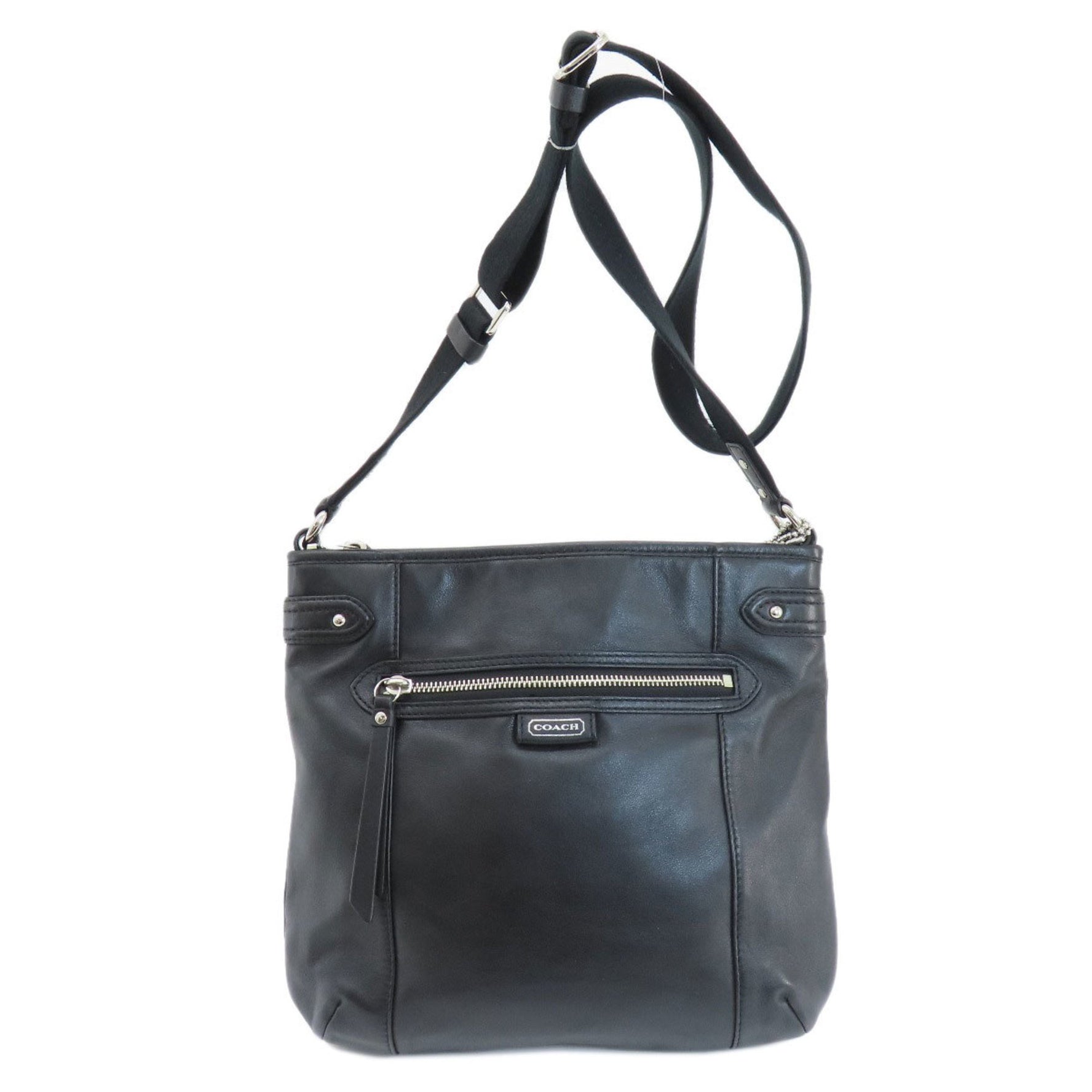 Coach Shoulder Bag Leather