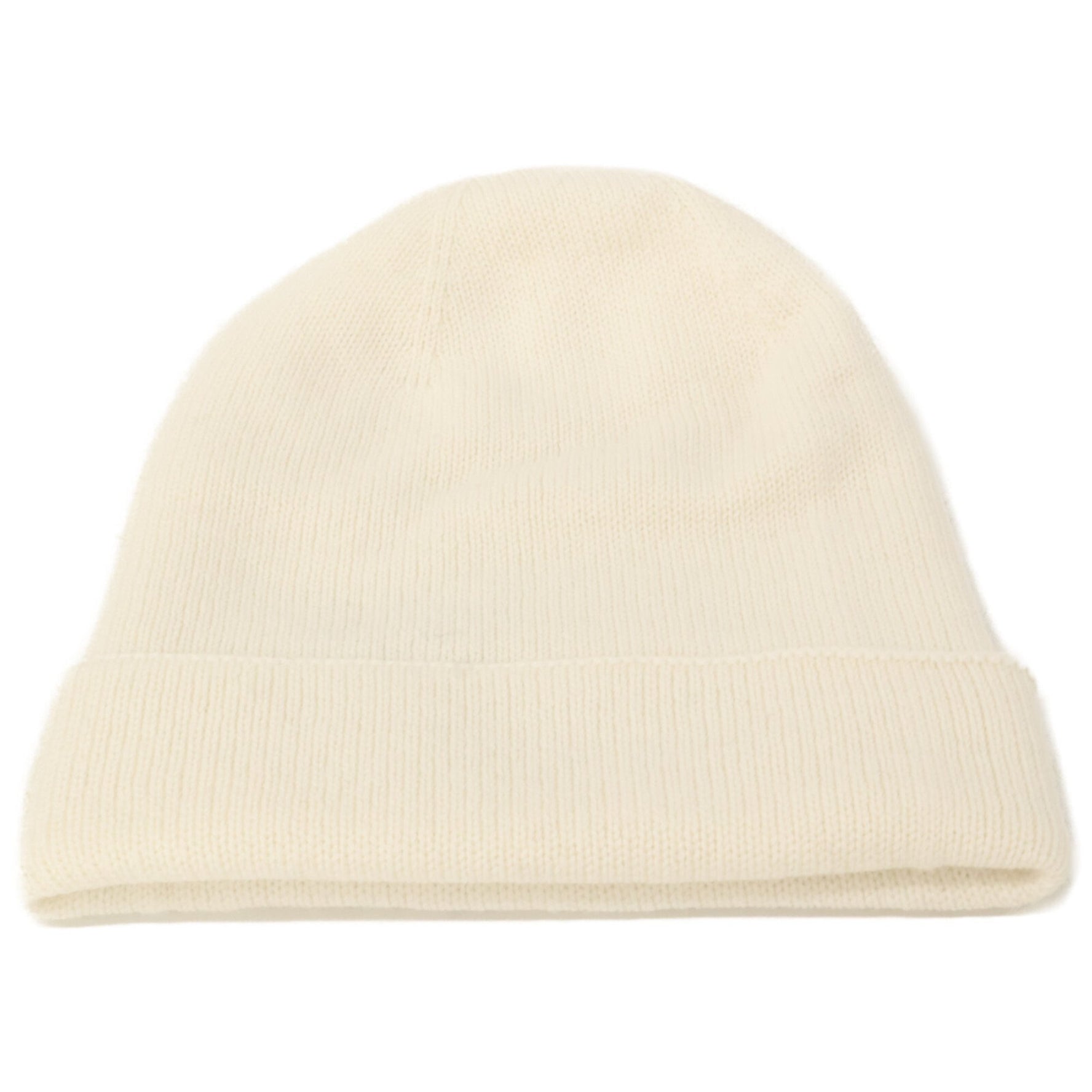 CHANEL 100% Cashmere Beanie Knit Cap Hat (No Label)