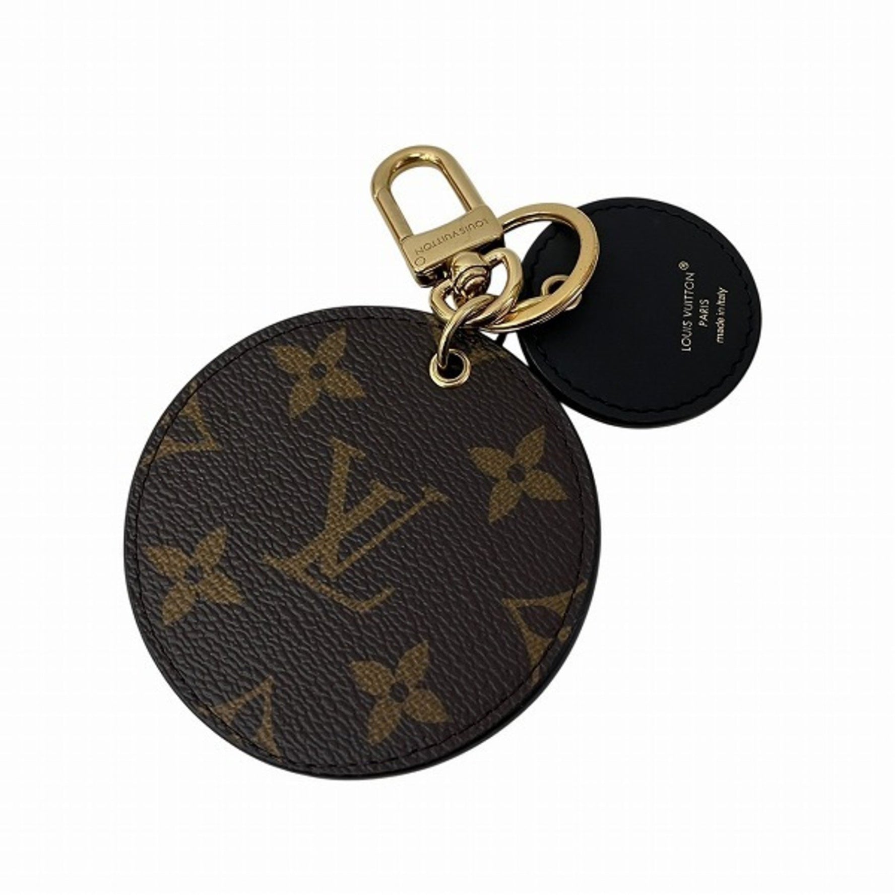 Louis Vuitton Monogram Giant Reverse Porte Clay Lustre Keychain/Key Ring