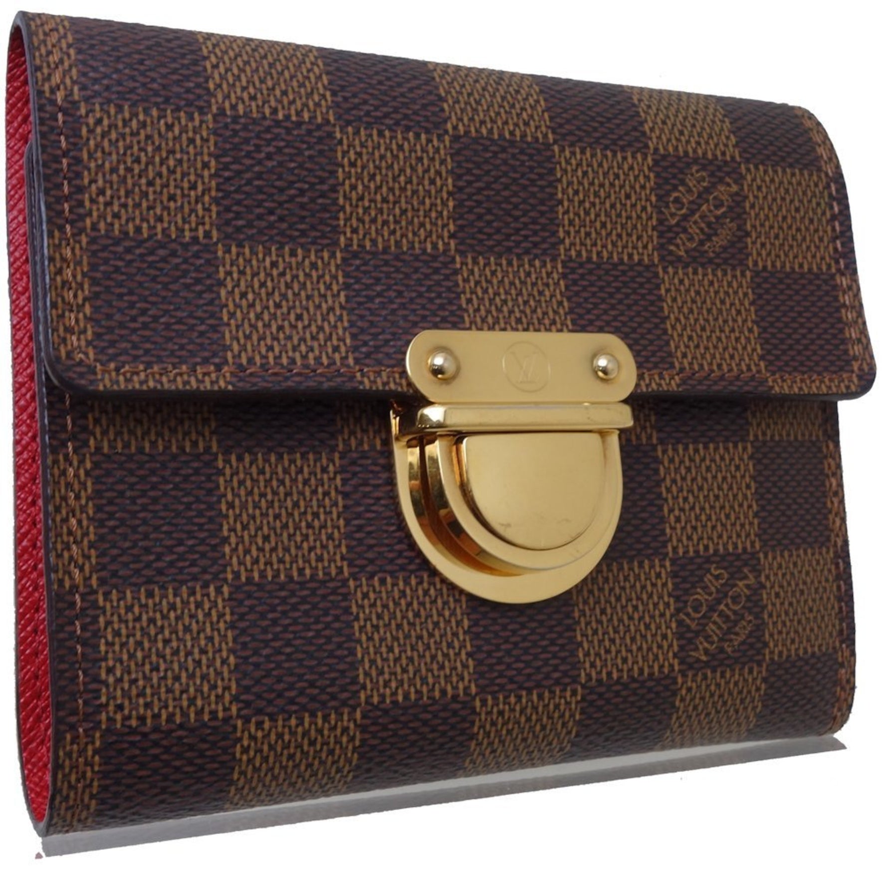 Louis Vuitton Portefeuille Koala Trifold Wallet Ebene Brown