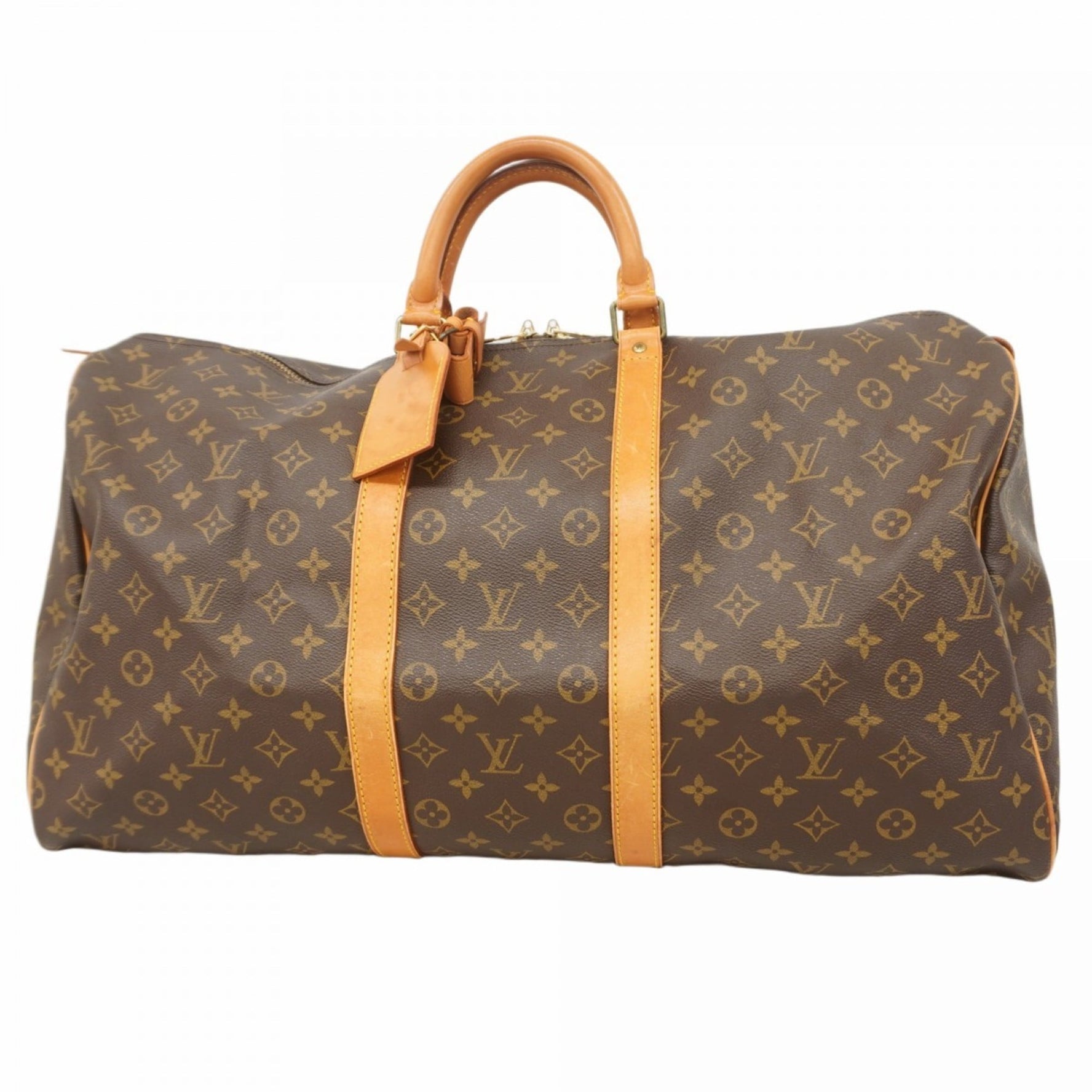 Louis Vuitton Monogram Keepall 55 Boston Bag Men's and