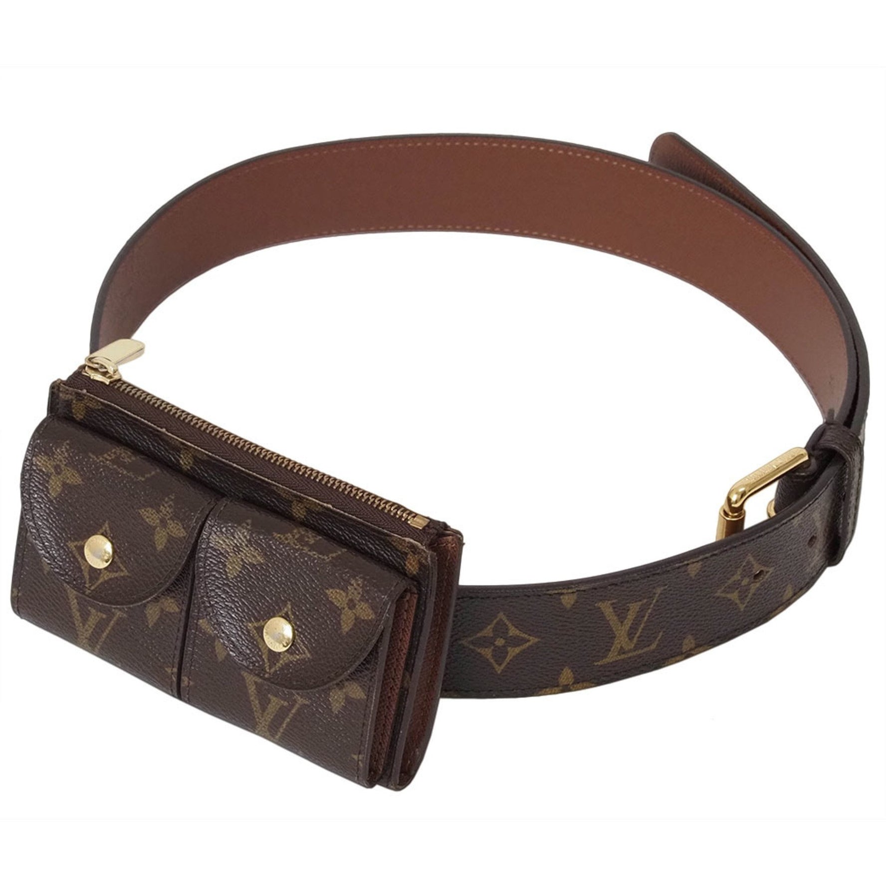 Louis Vuitton Santur Pochette Bag Duo 85/34 Waist Pouch