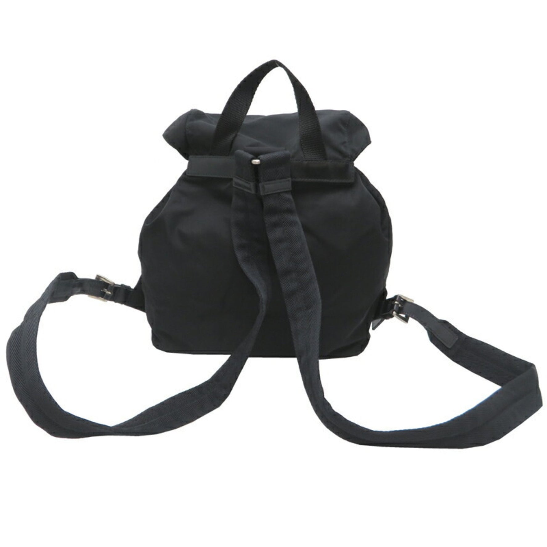 Prada Women's Backpack/Daypack B5885 VELA Nero (Black)