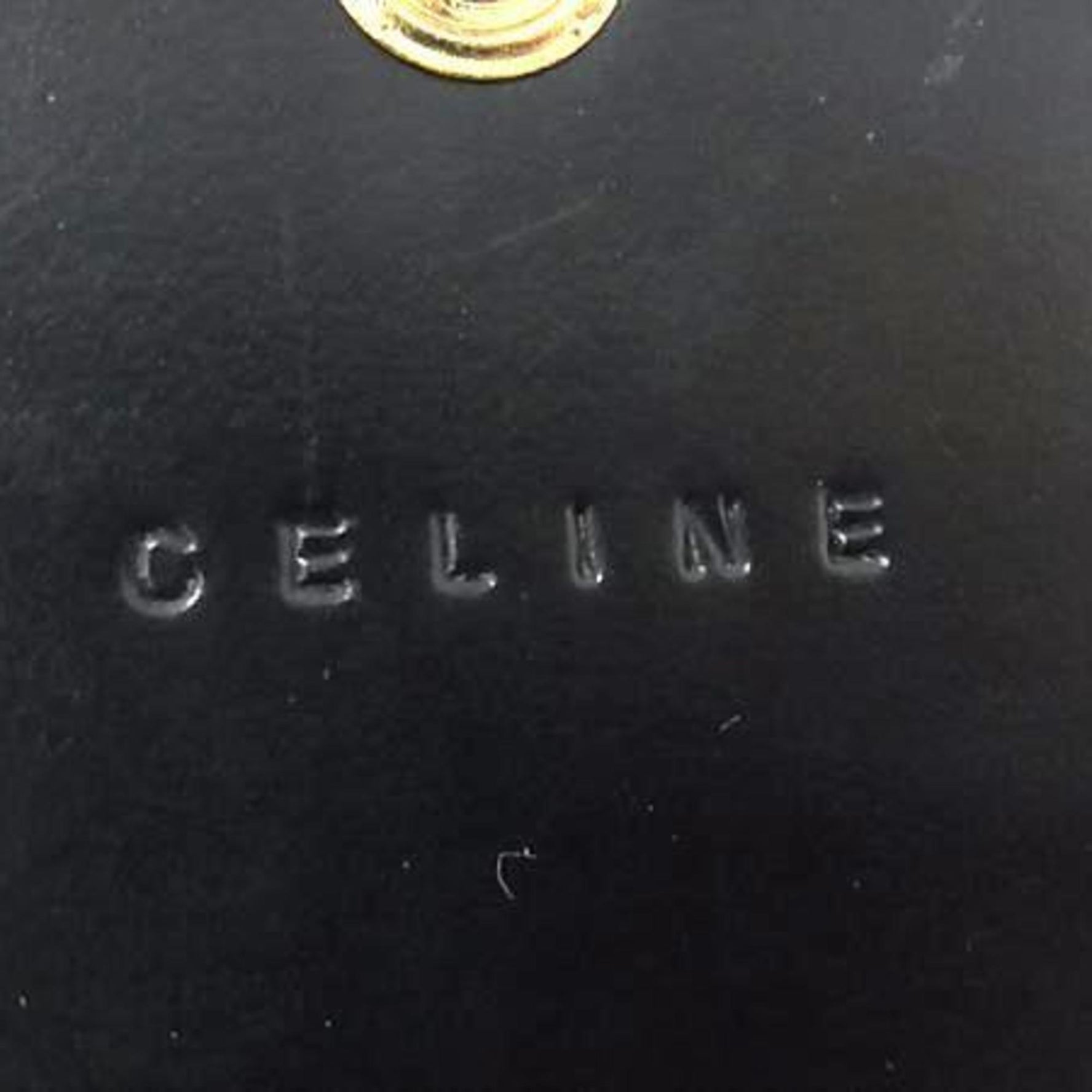 CELINE Macadam Long Wallet - Black and Brown Leather