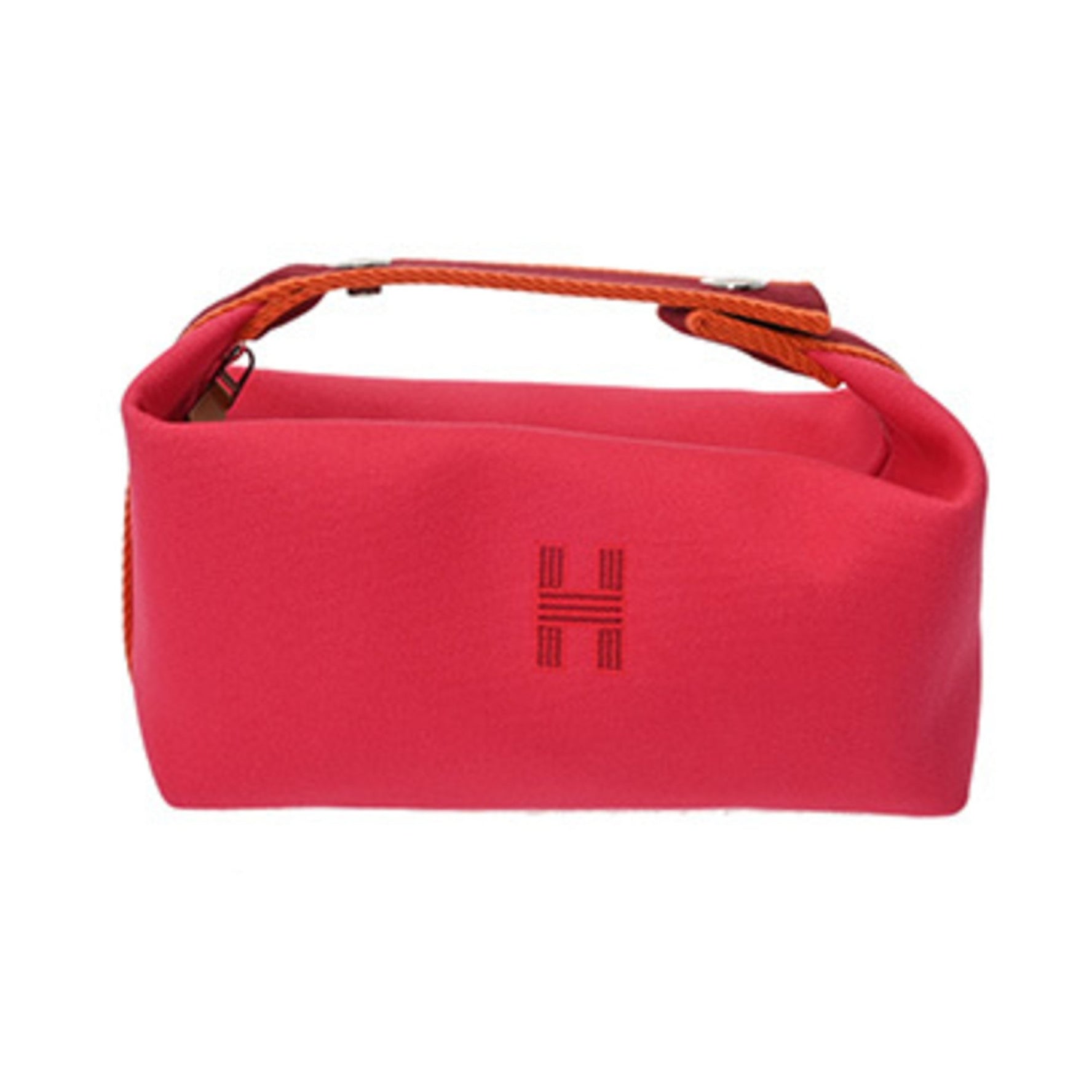 HERMES Bridesmaids PM Hibiscus with Silver Hardware, 100% Cotton, New, Ginzo