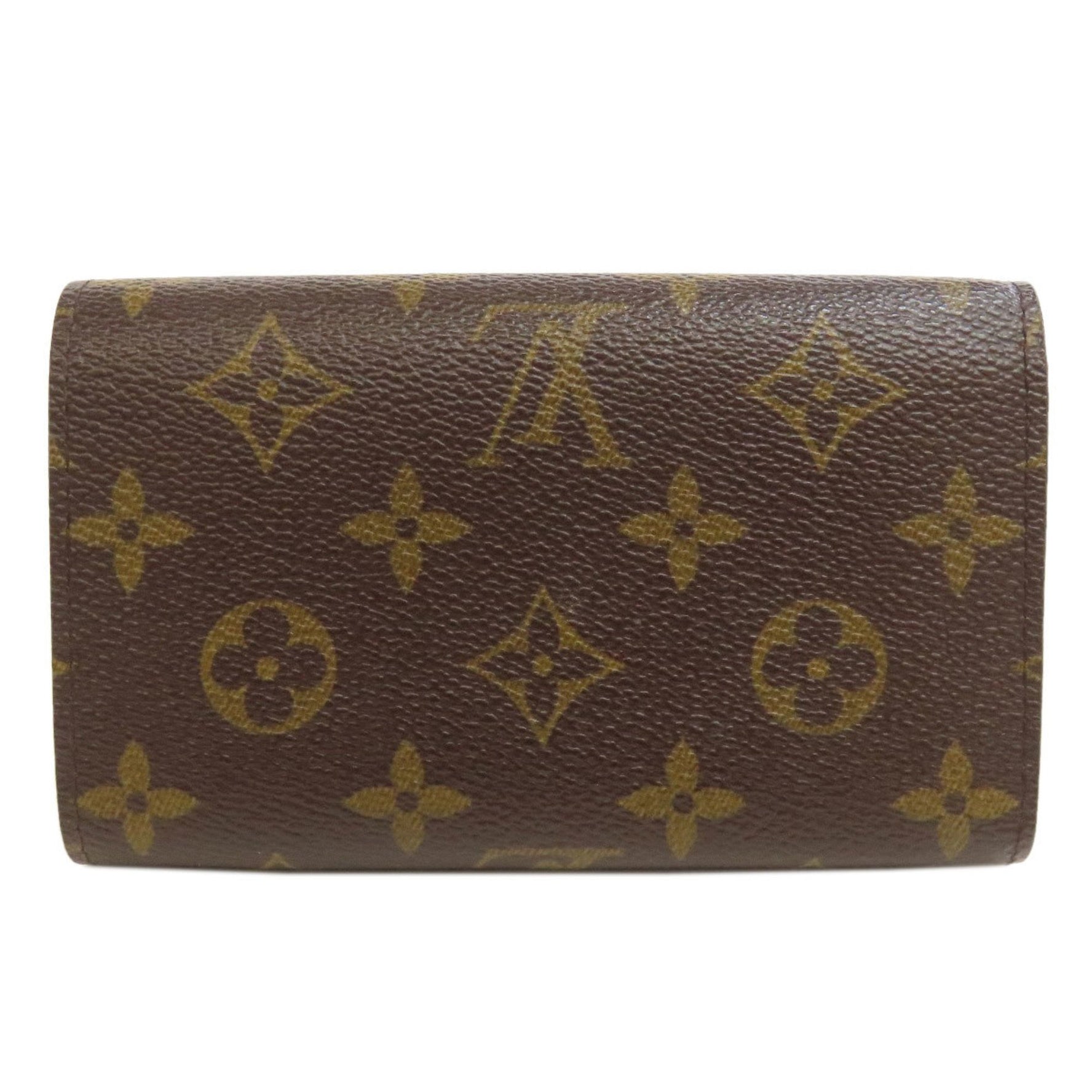 Louis Vuitton Portefeuille Tresor Bifold Wallet Monogram Canvas