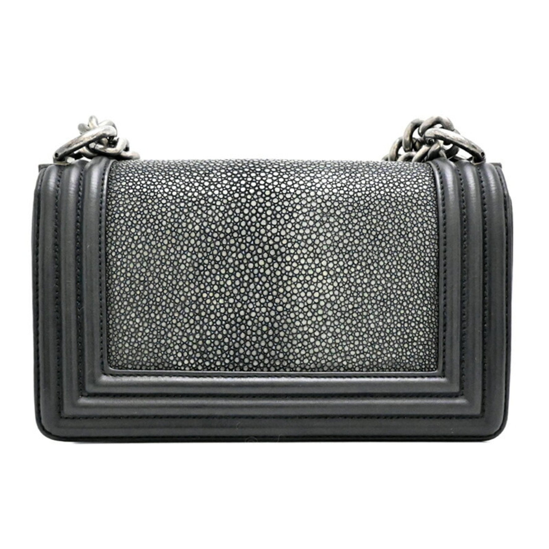 Chanel Boy 20 Shoulder Bag Galuchat