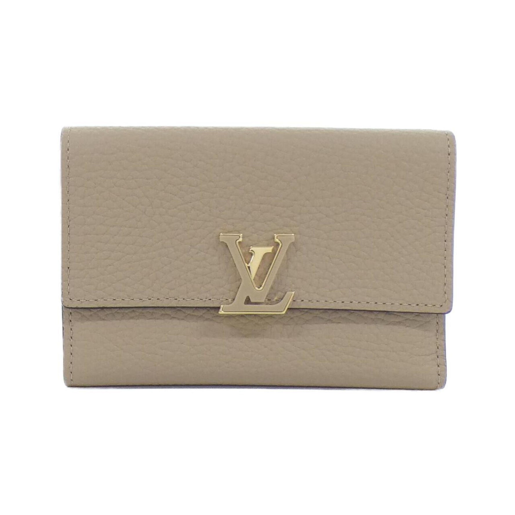 Louis Vuitton Taurillon Portefeuille Capucines Compact Wallet