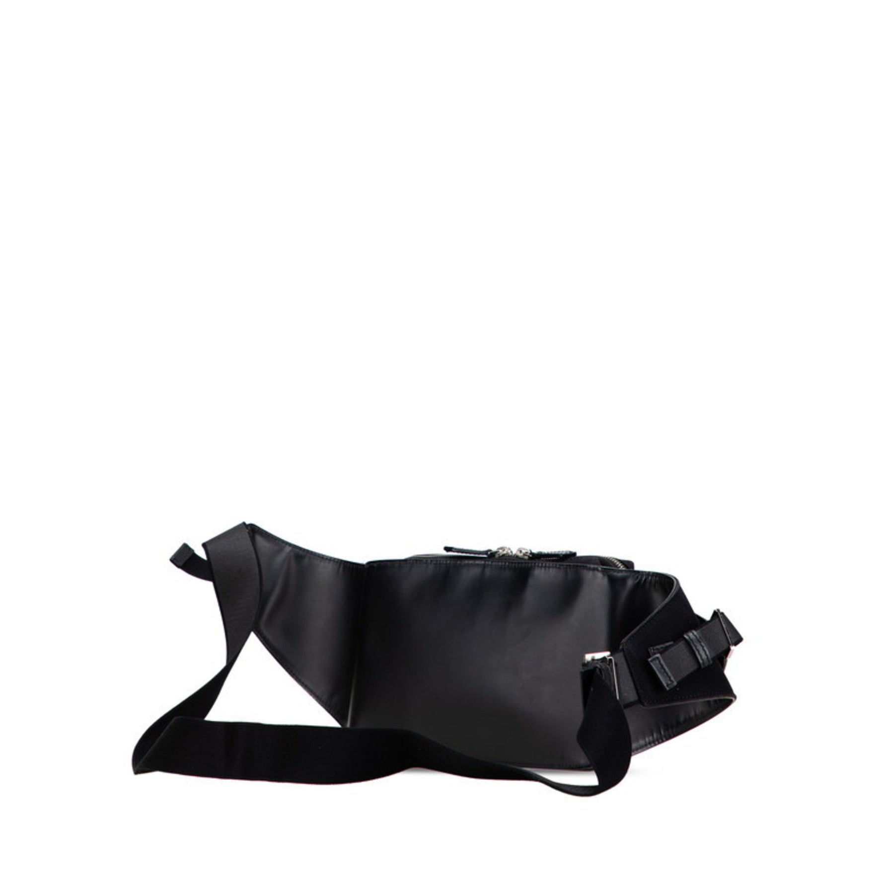 Balenciaga Logo Waist Bag/Body Bag Canvas and Leather