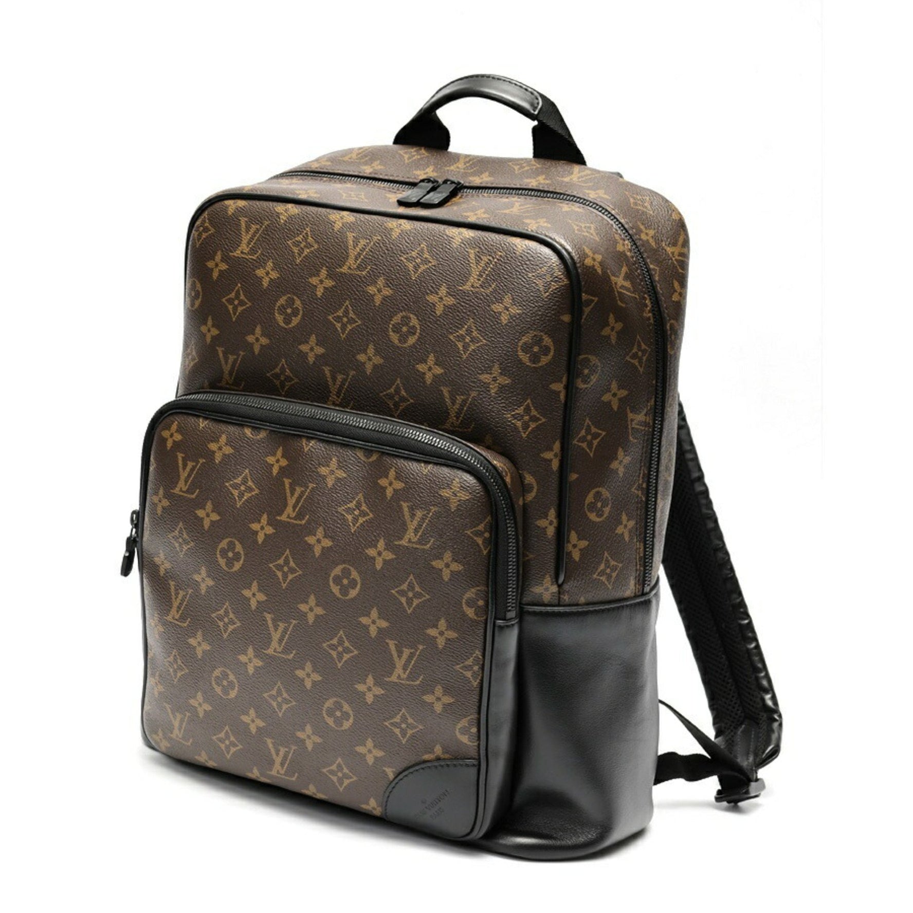 Louis Vuitton Dean Backpack Monogram Macassar Black