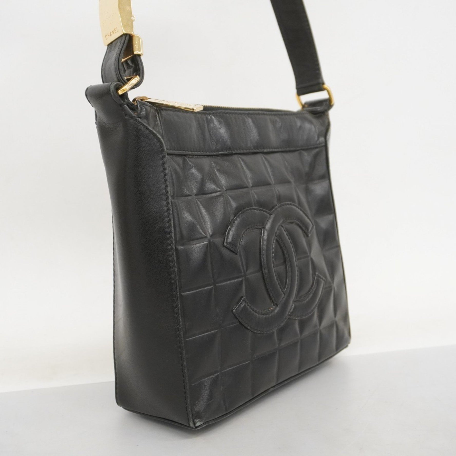 Chanel Chocobar Shoulder Bag, Lambskin