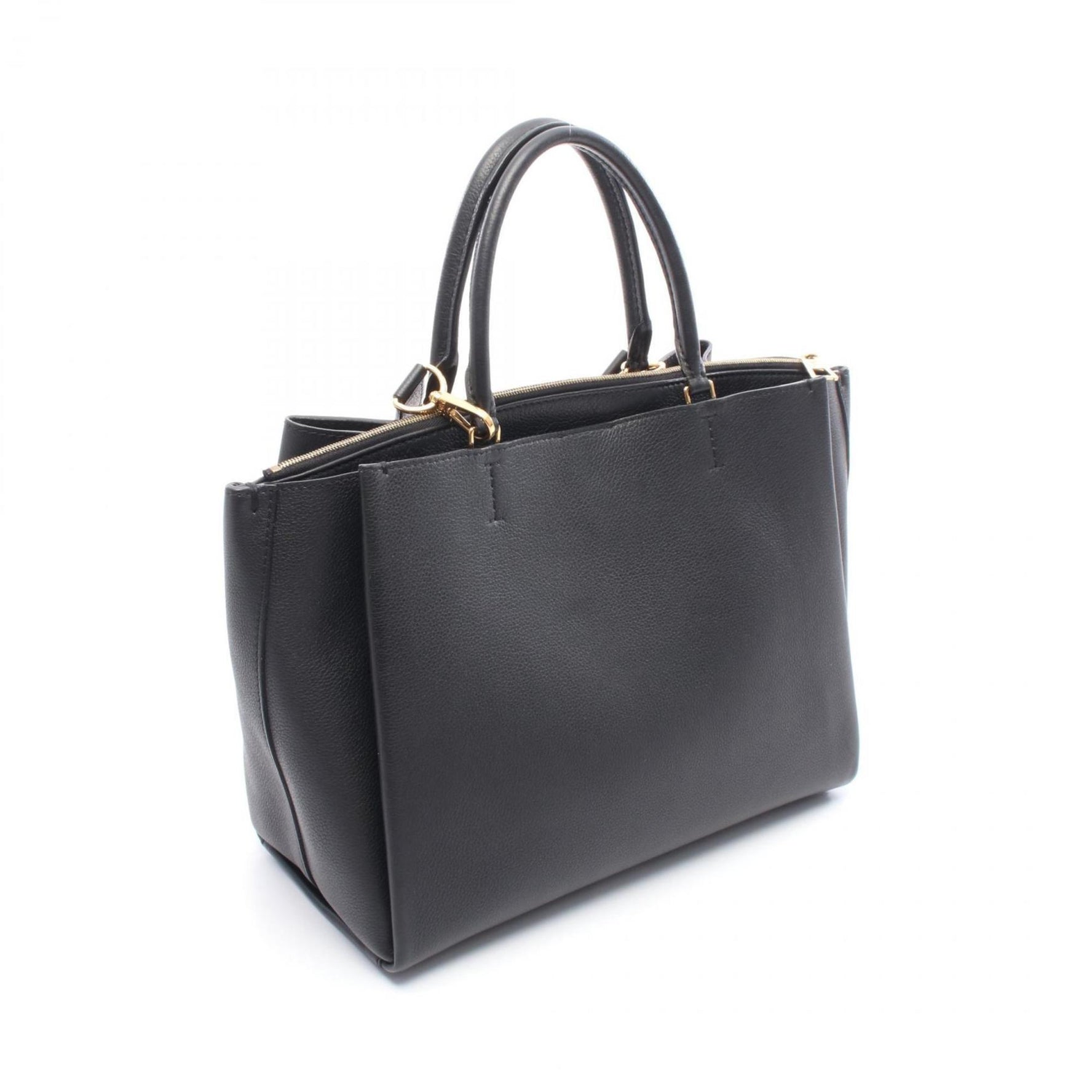 Louis Vuitton Rockmeat Tote Bag, Leather, Black