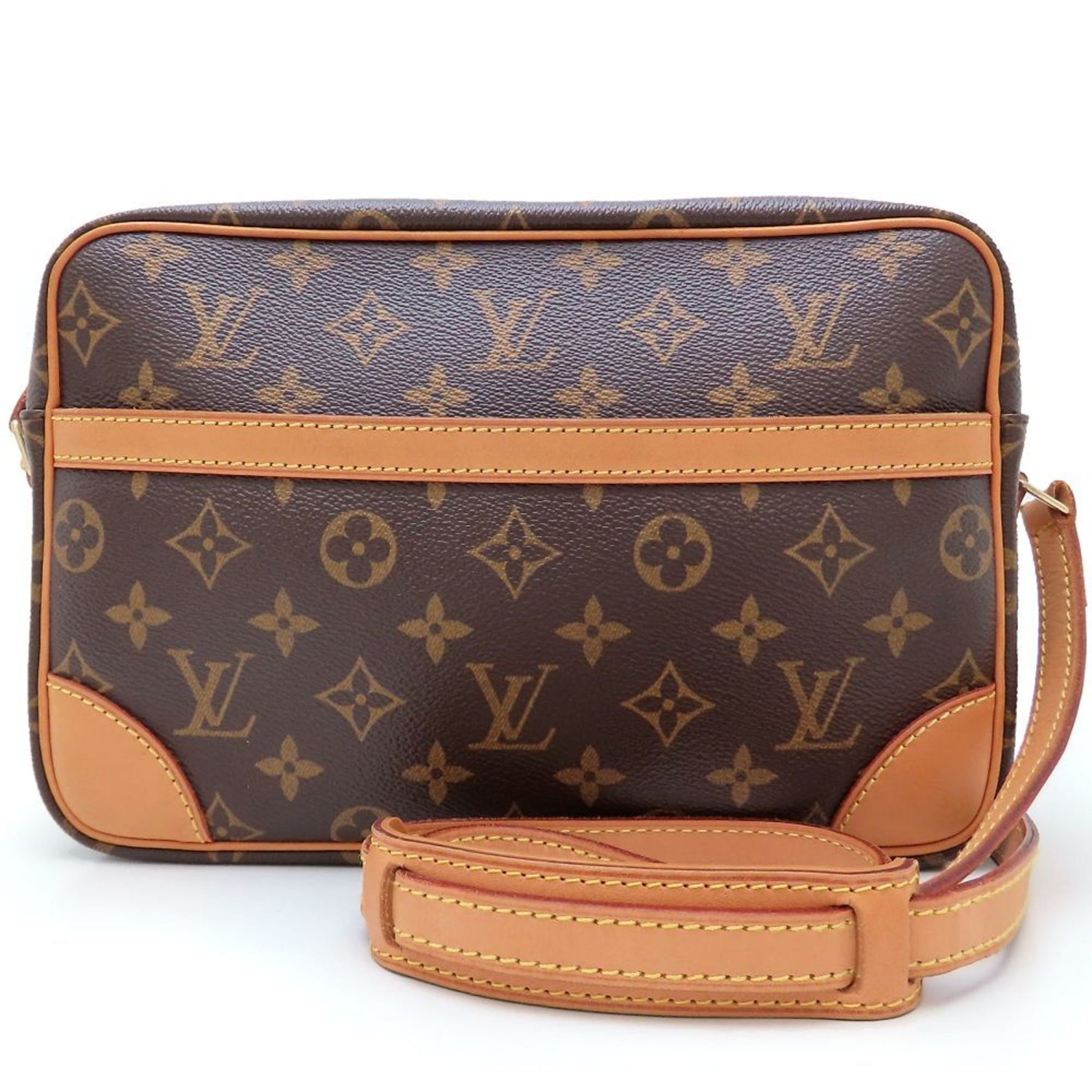 Louis Vuitton Monogram Trocadero 27 Shoulder Bag, Brown
