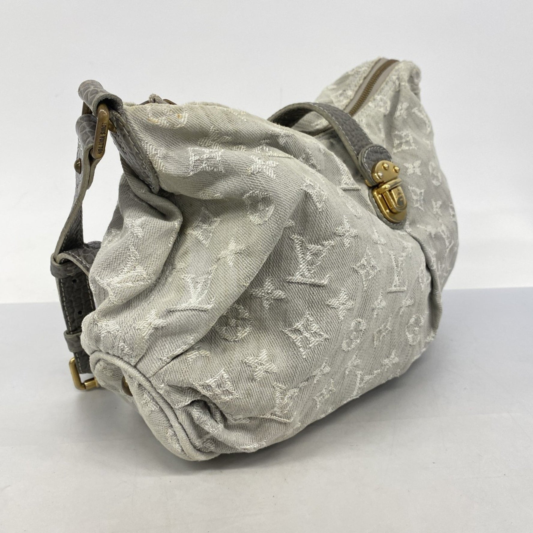 Louis Vuitton Monogram Denim Slightly Shoulder Bag M95834 for Women