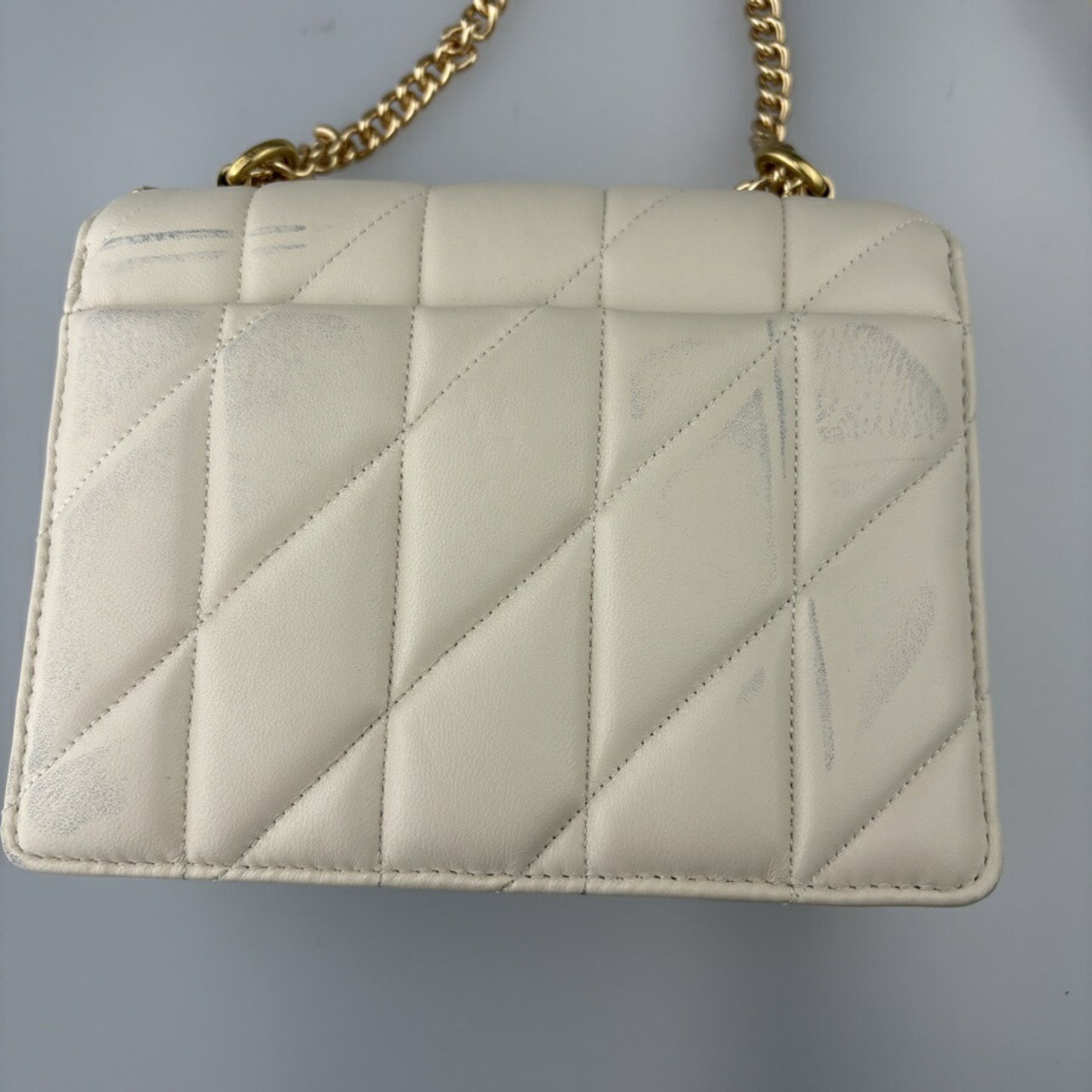 COACH Mini Quilted Crossbody Bag, Leather