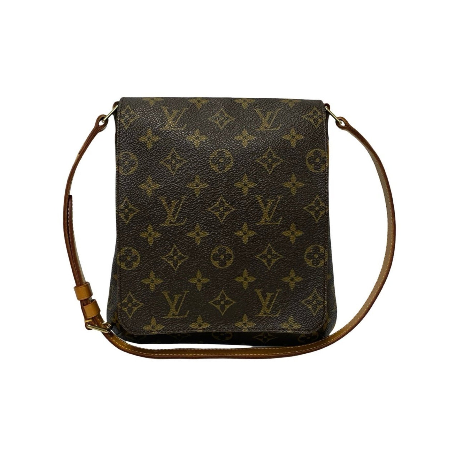Louis Vuitton Musette Salsa Monogram Leather Shoulder Bag/Pochette/Sacoche