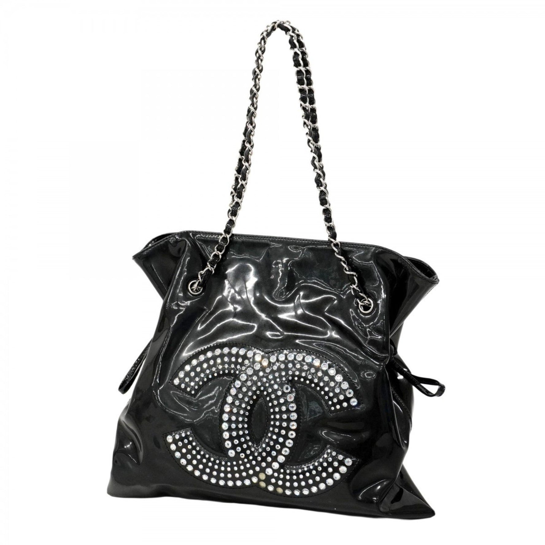 Chanel Shoulder Bag, Chain Patent Leather