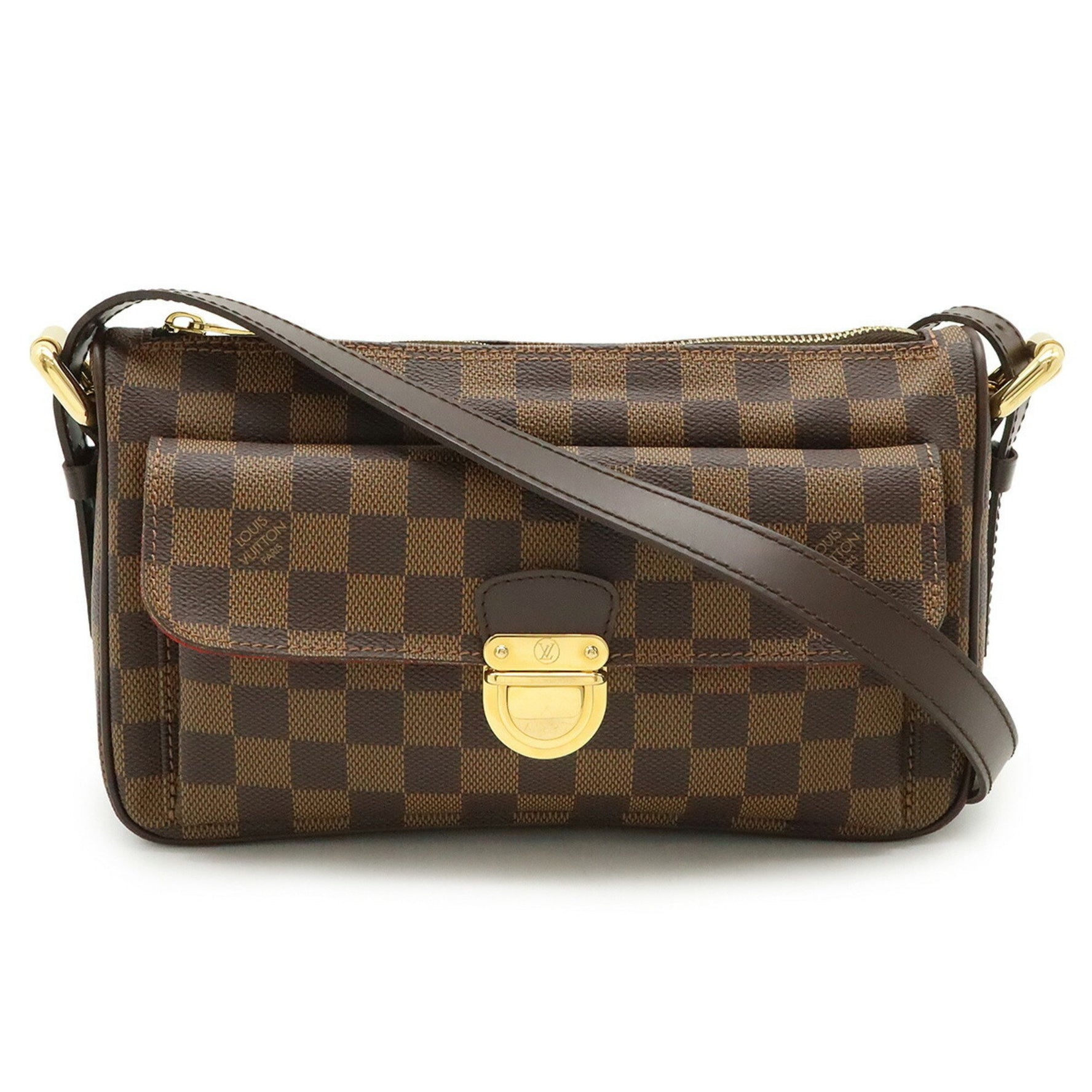 Louis Vuitton Damier Ravello GM Shoulder Bag with Long Strap