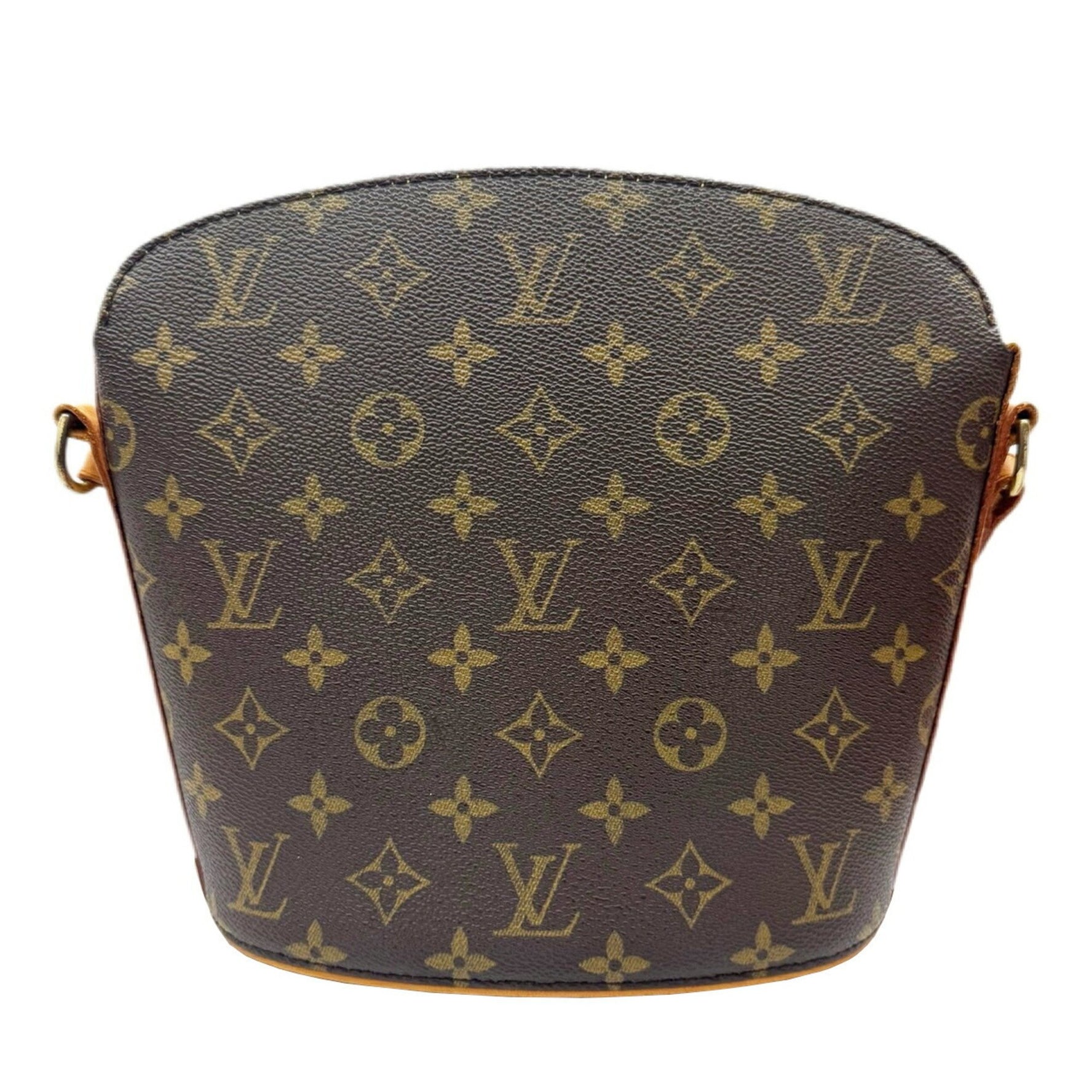 Louis Vuitton Drouot Monogram Brown Shoulder Bag