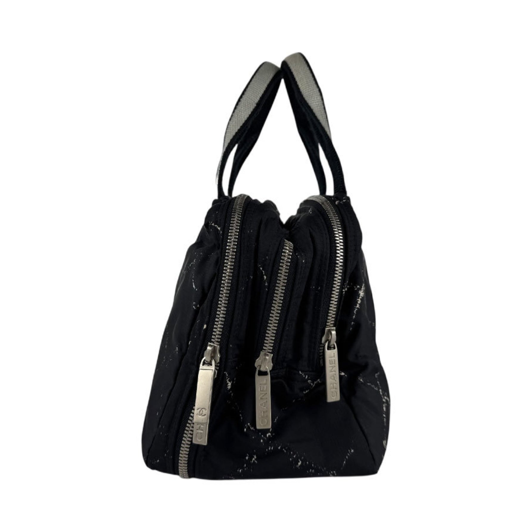 CHANEL Travel Line Handbag, Nylon, Men's/Women's