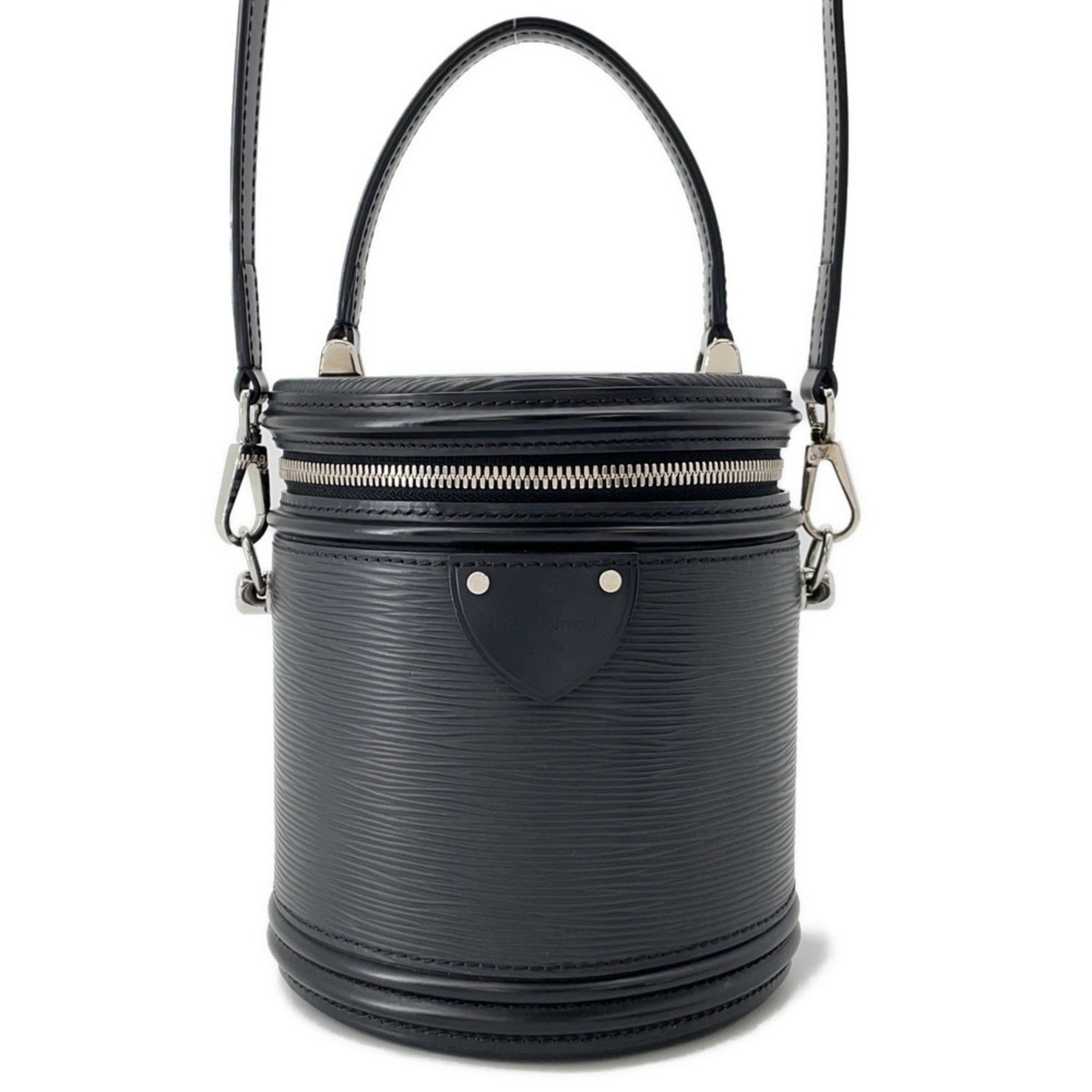 Louis Vuitton Epi Cannes Handbag LOUIS VUITTON Shoulder Bag Black