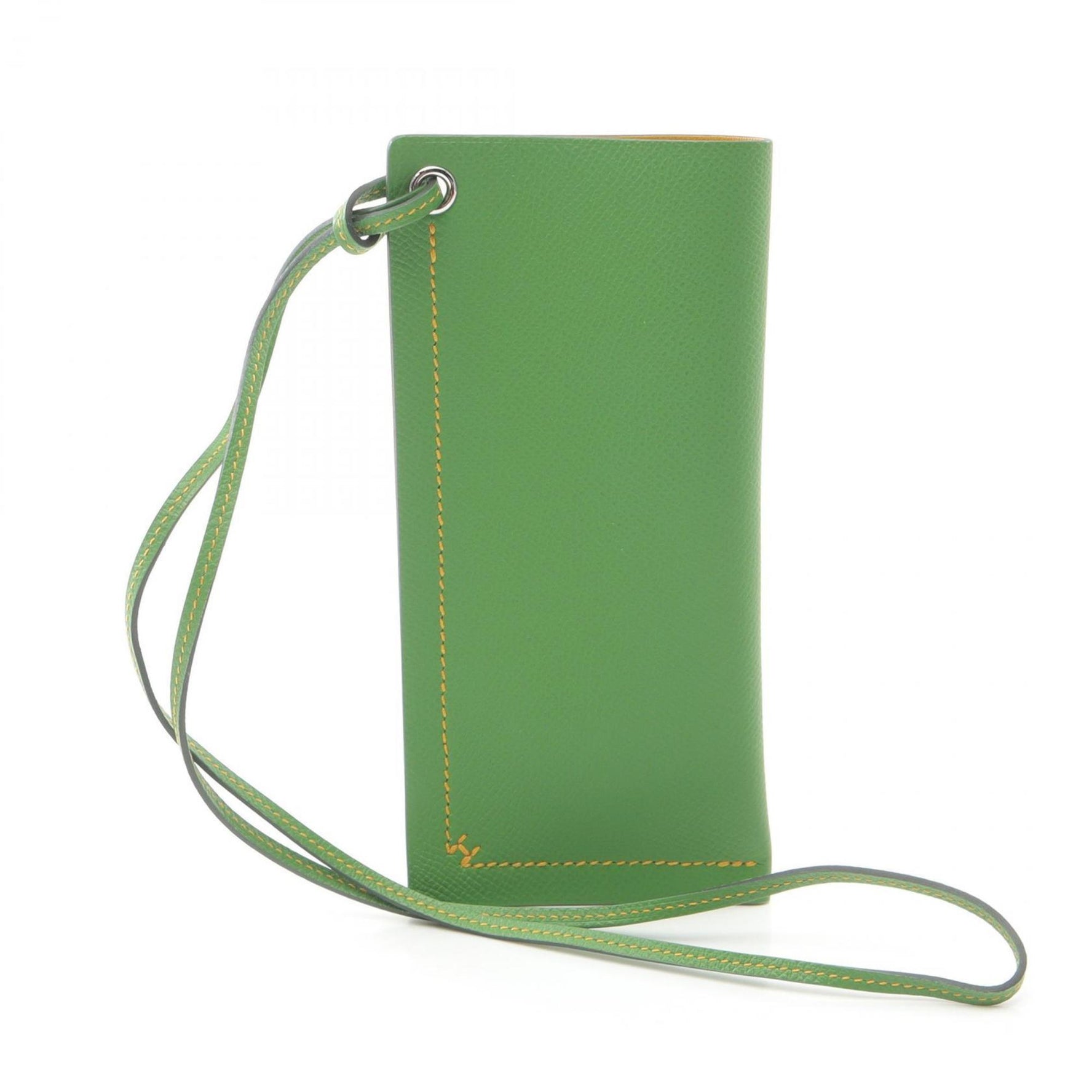 Hermes H Series Verso Leather Epsom Men's Green Sun