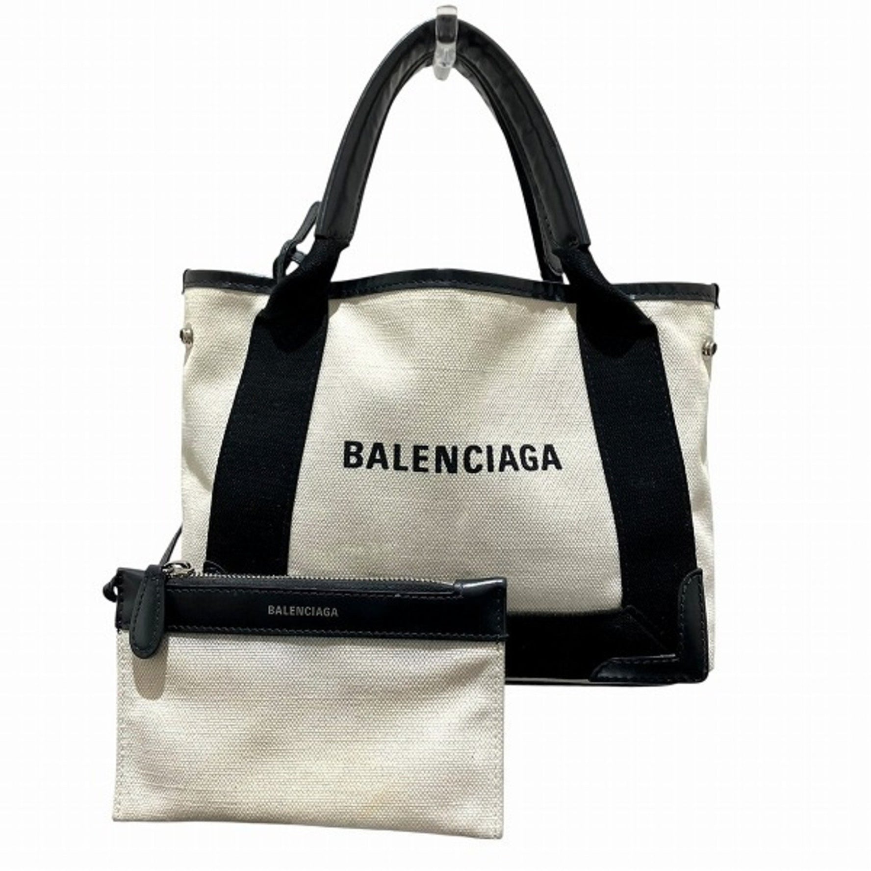 Balenciaga Navy Cabas XS Bags, Handbags, Shoulder Women's