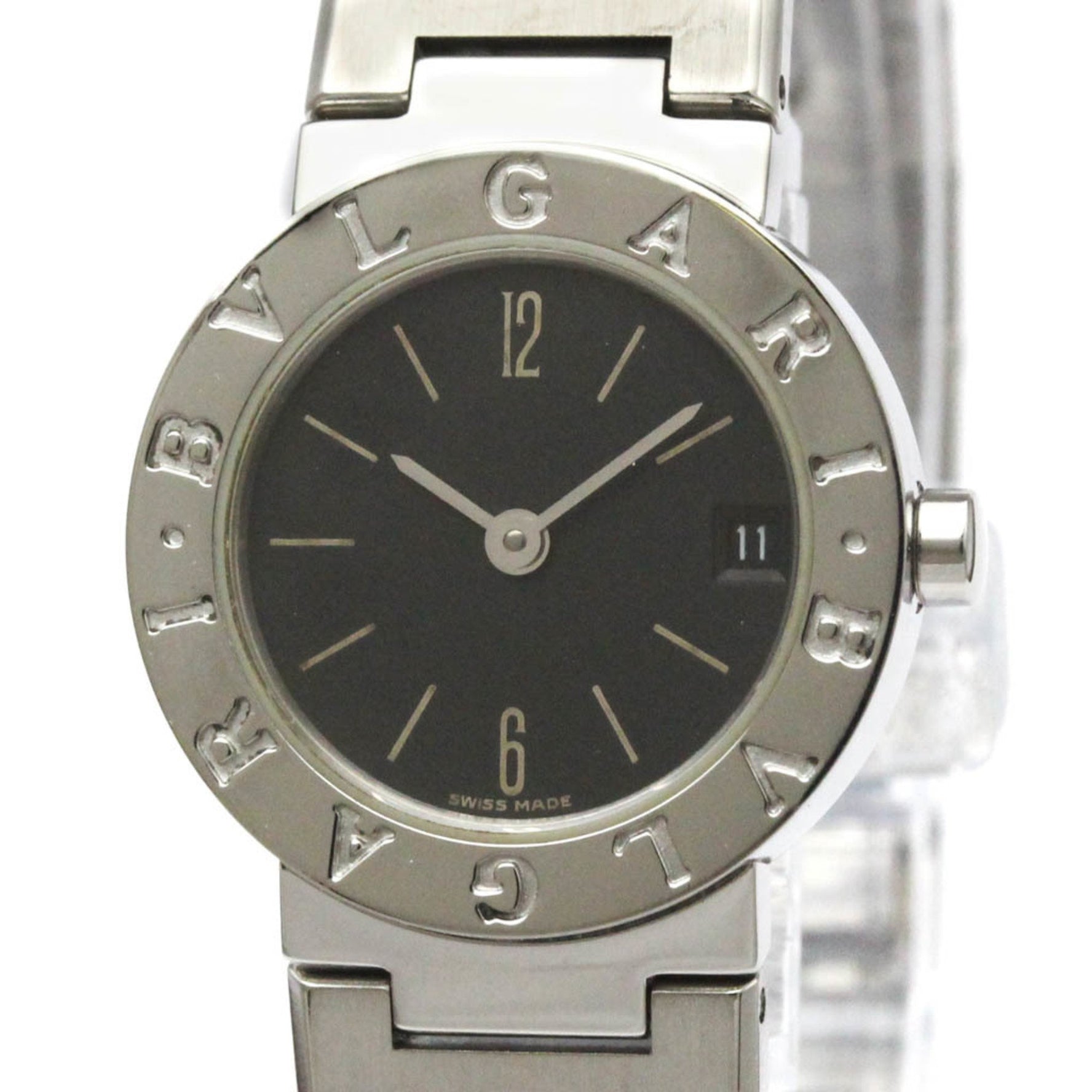 BVLGARI BVLGARI-BVLGARI Steel Quartz Ladies Watch BB23SS Polished