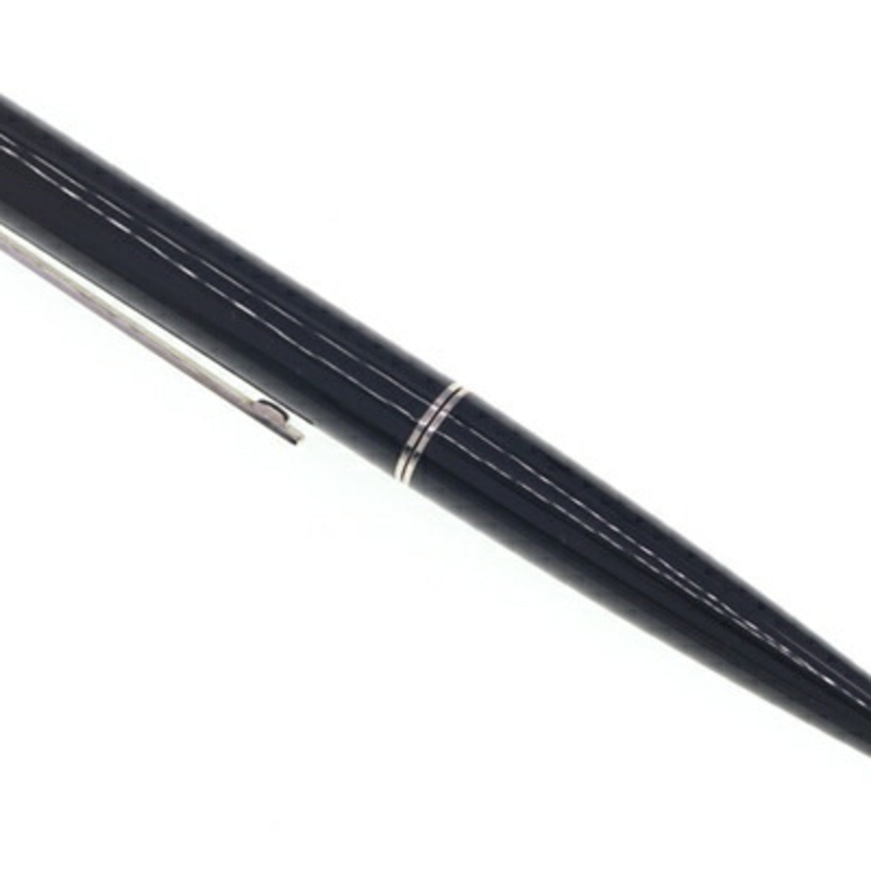 Louis Vuitton Jet Ligne Ballpoint Pen Black/Silver Twist-Type