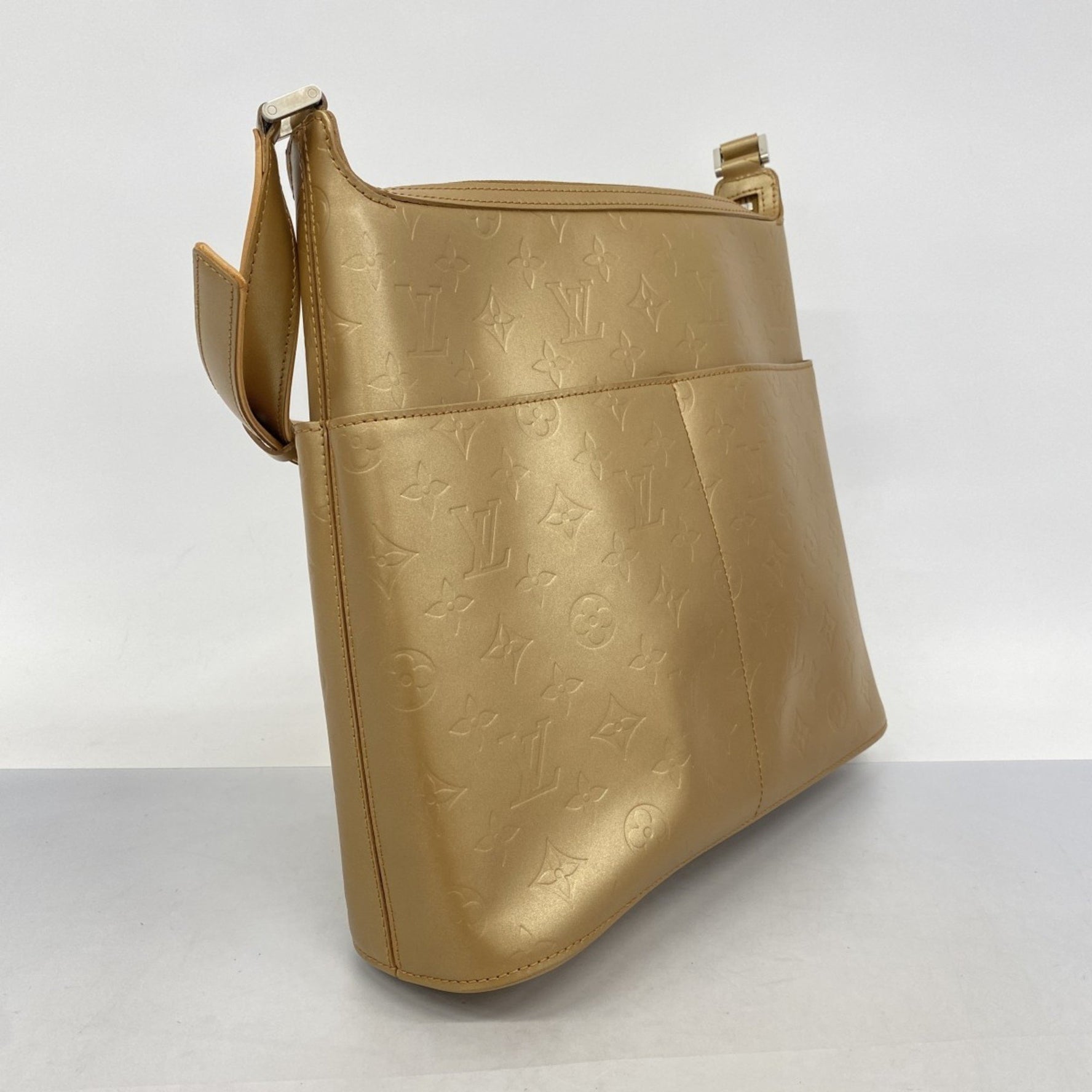 Louis Vuitton Monogram Matte Sutter Shoulder Bag M55167 Umbrella Women's
