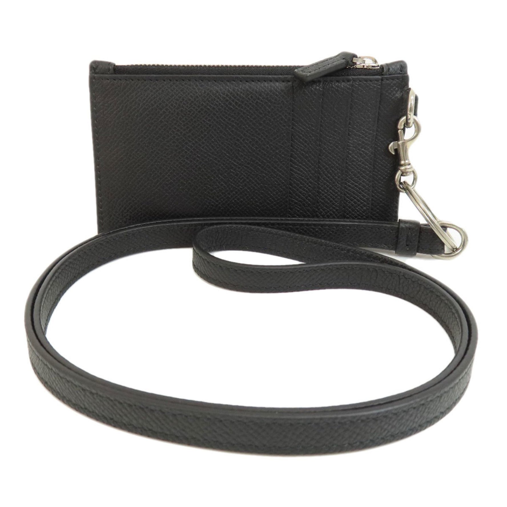 BALENCIAGA Coin Case Leather Women's