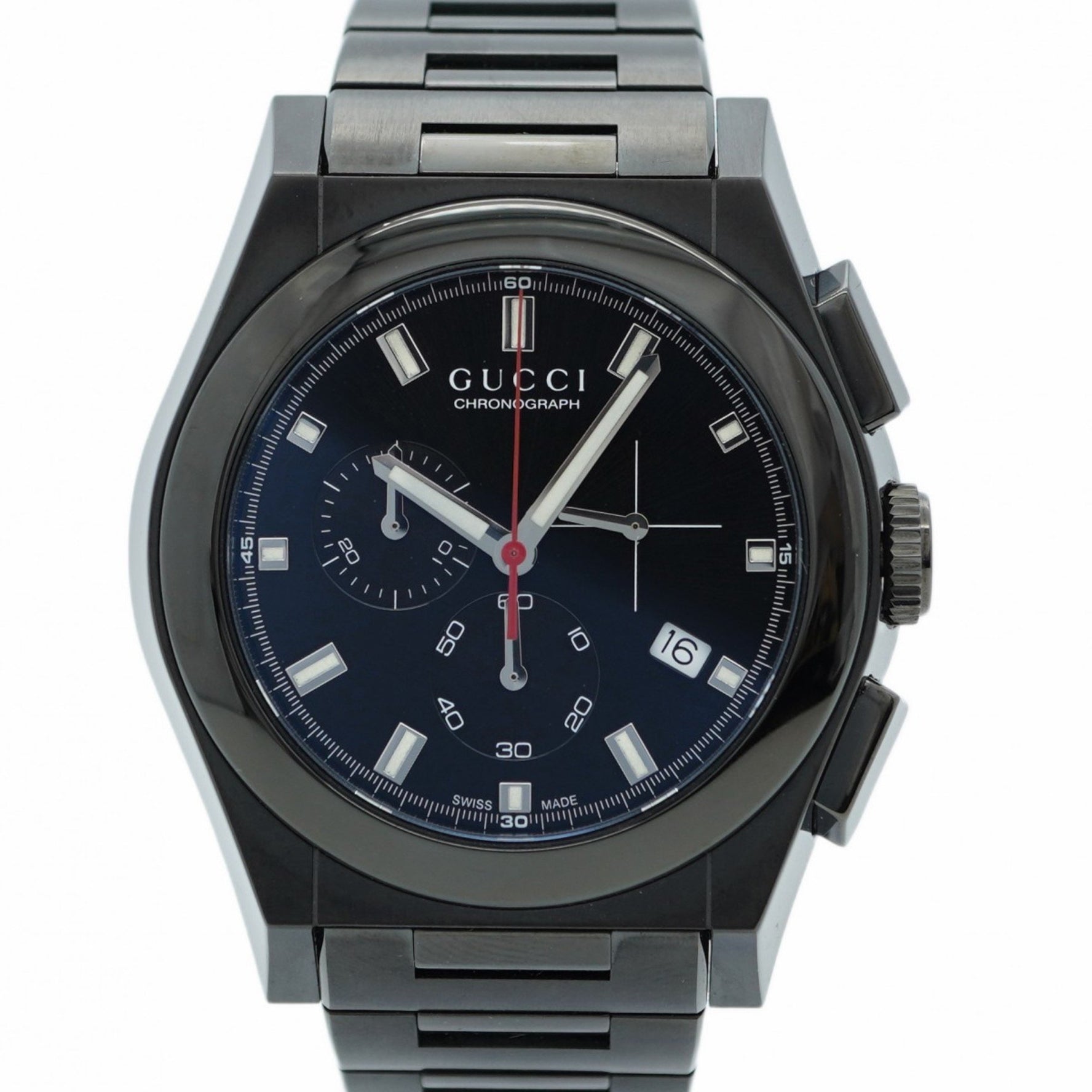 Gucci Pantheon 115.2 Black Dial Watch