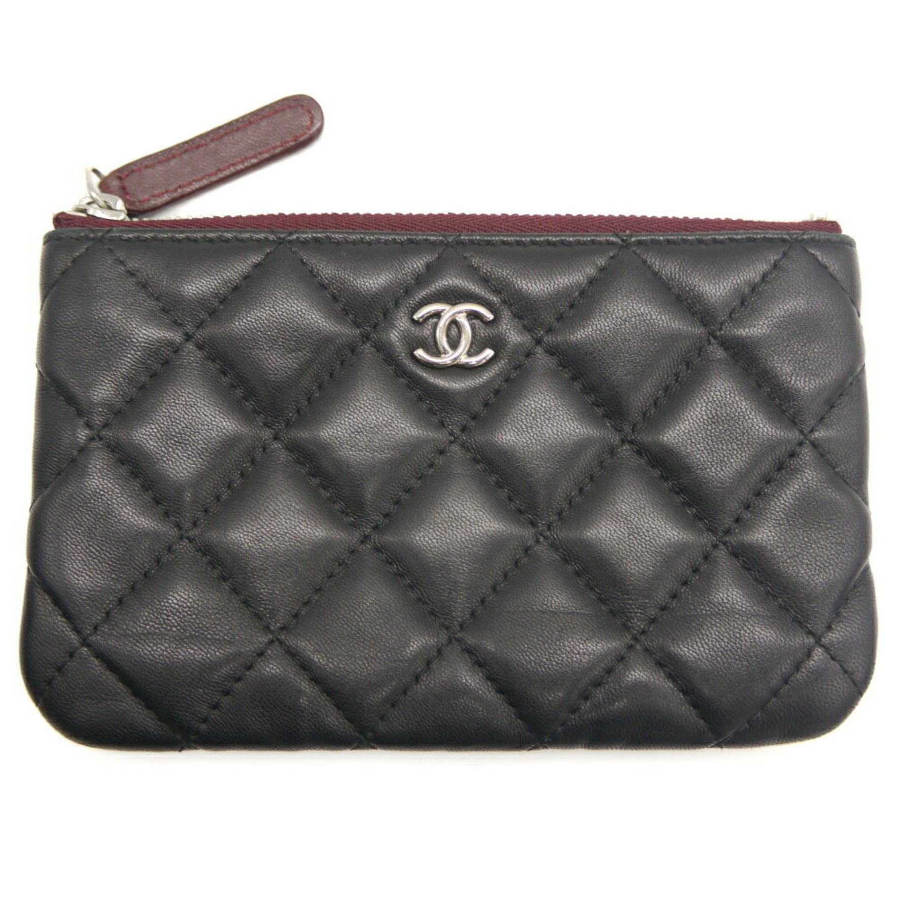 CHANEL Classic Mini Pouch Coco Mark