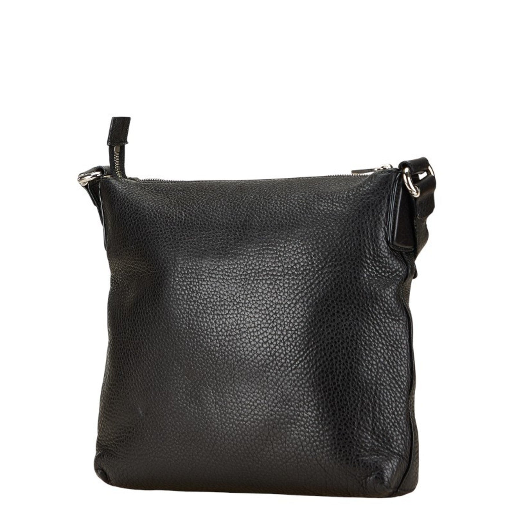 Gucci Interlocking G Crossbody Shoulder Bag Leather