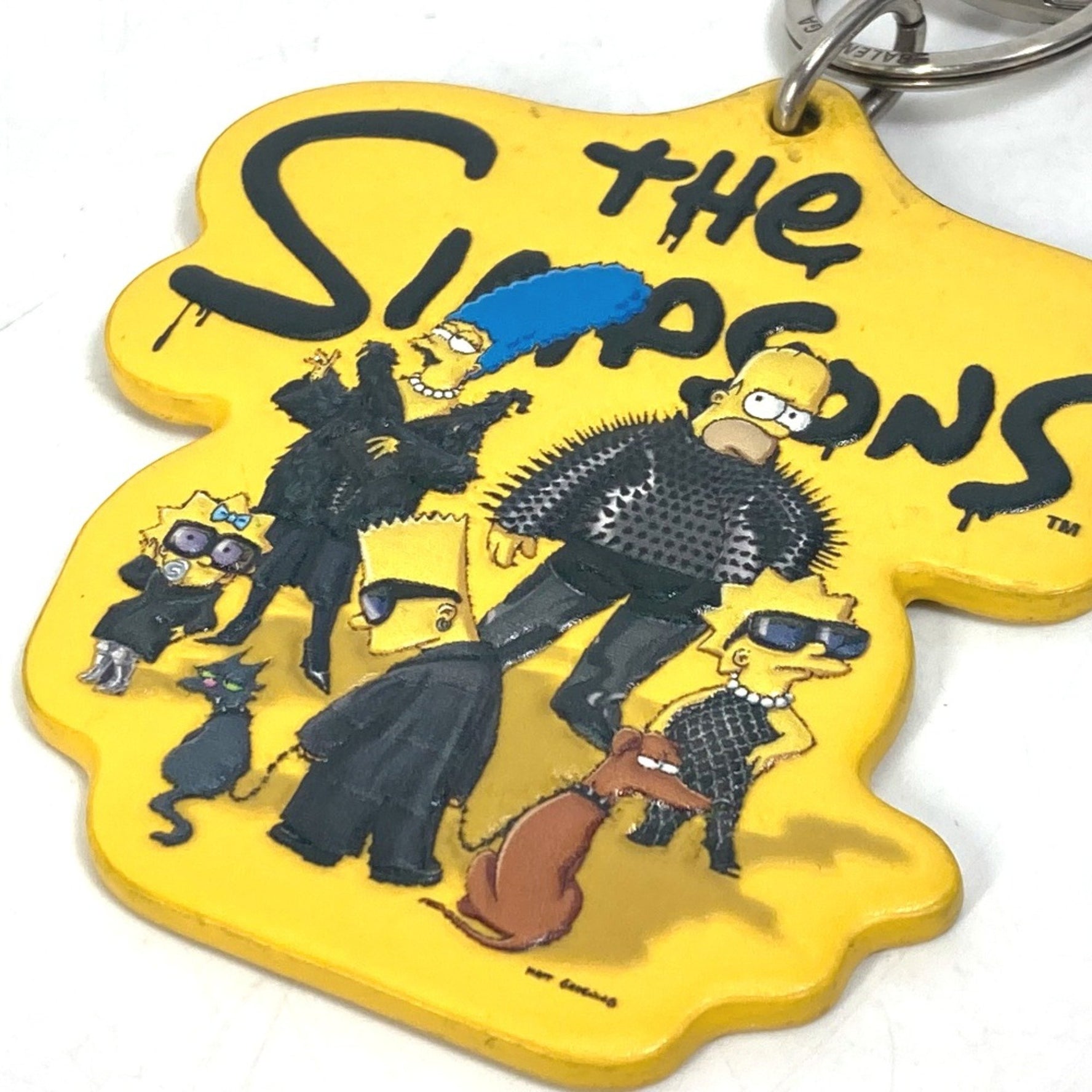 Balenciaga Bag Charm Key Holder yellow