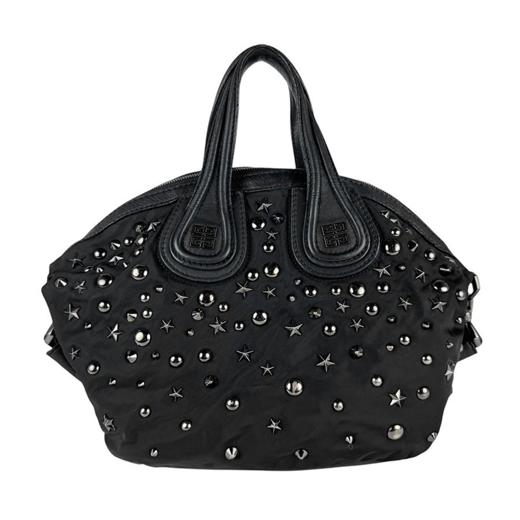 Givenchy Nightingale Nylon Handbag/Shoulder Bag, Black, Women's, z6683