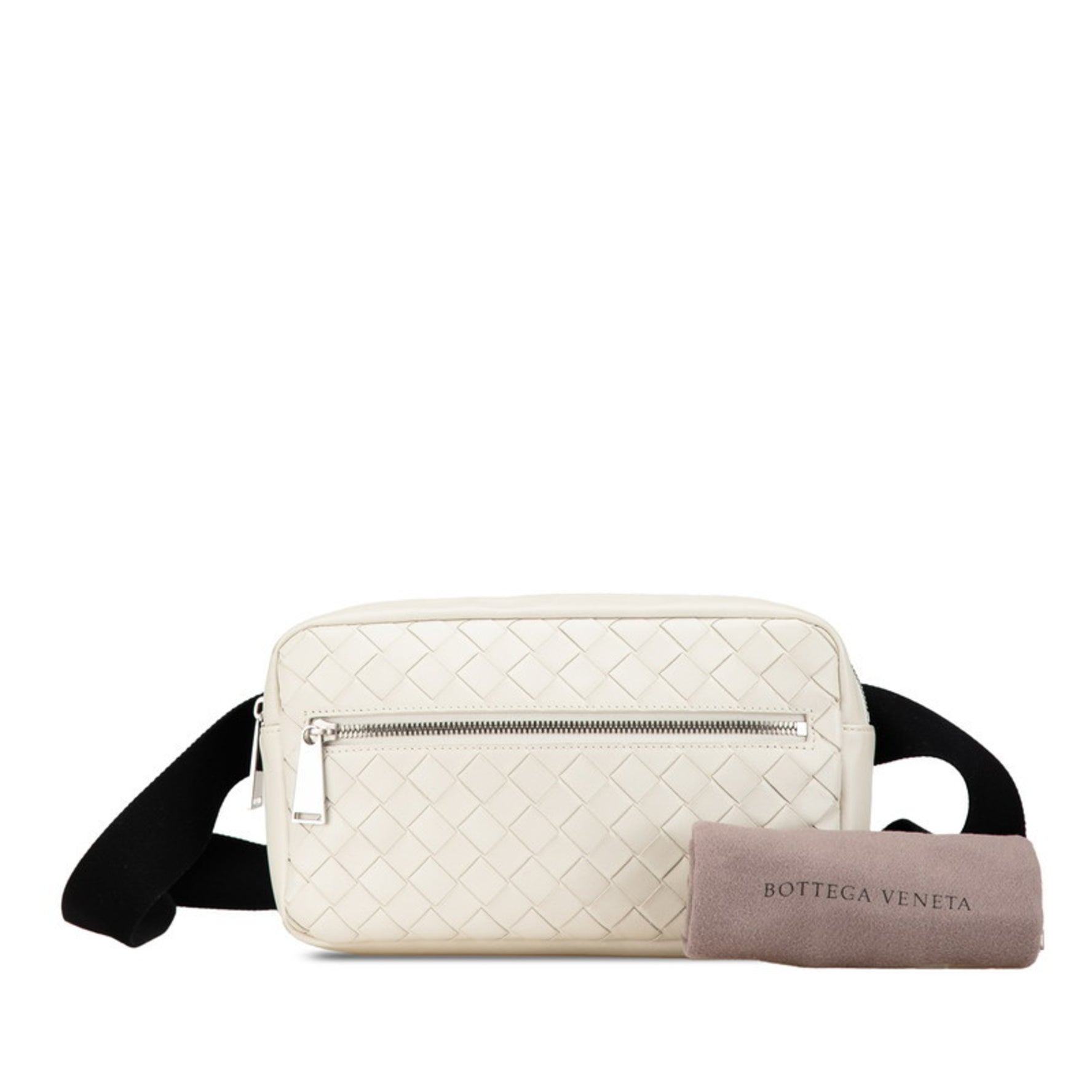 Bottega Veneta Intrecciato Waist Bag Crossbody Leather BOTTEGAVENETA